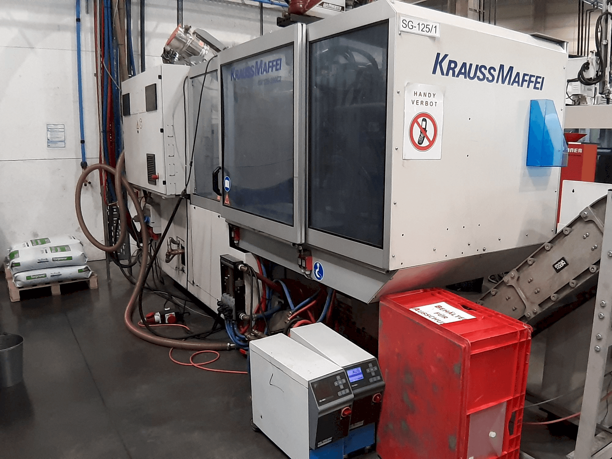 Masina Krauss Maffei 125 - 390 CX eestvaade