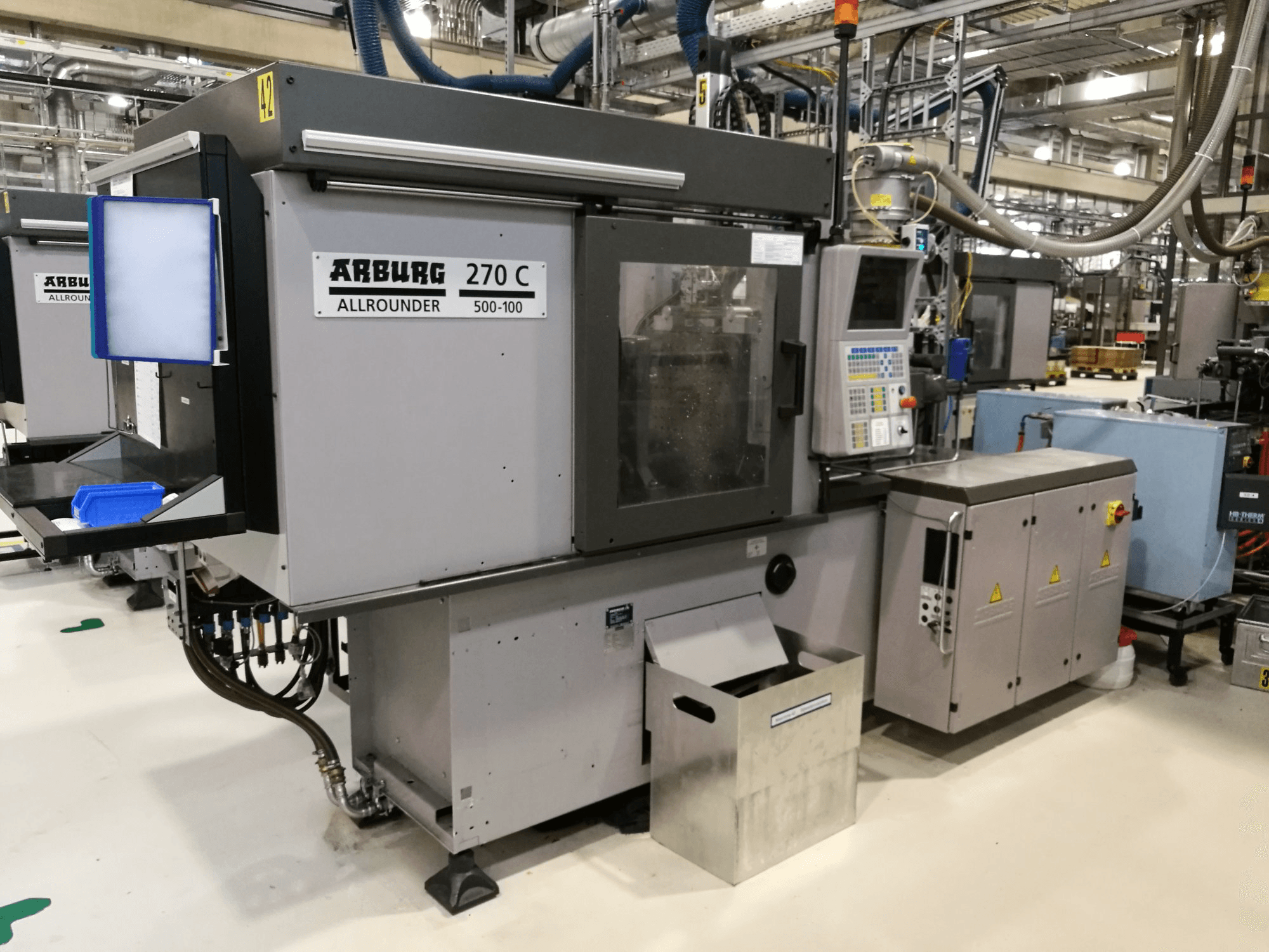 Masinavaade Arburg 270C 500-100 vasakult