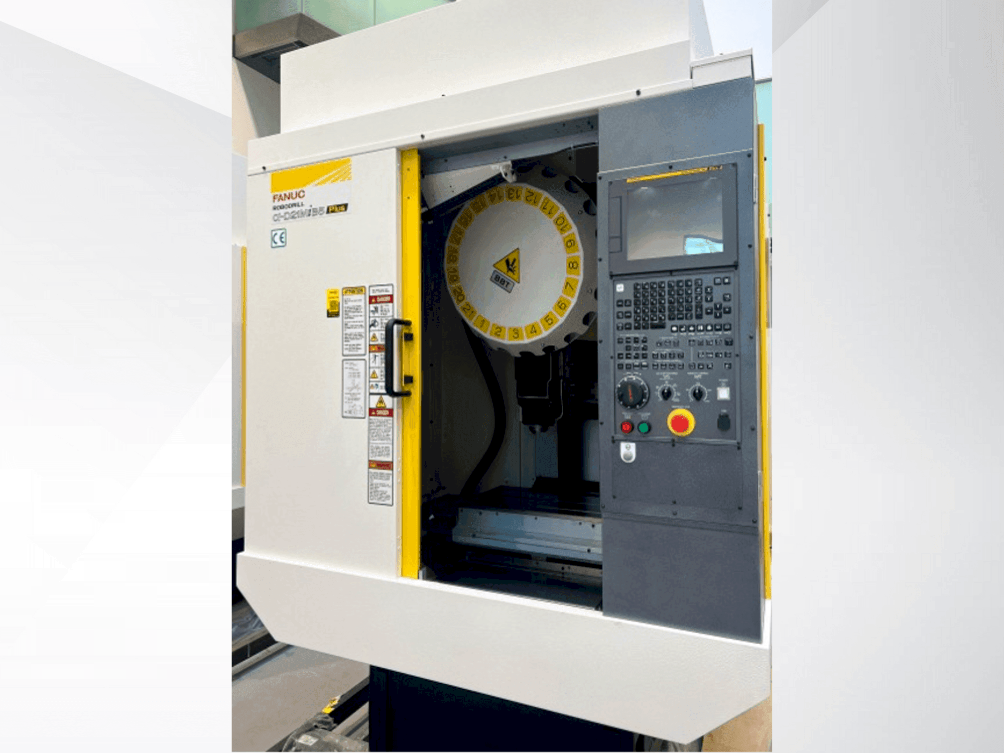 Masina FANUC ROBODRILL α-D21MiB5P eestvaade