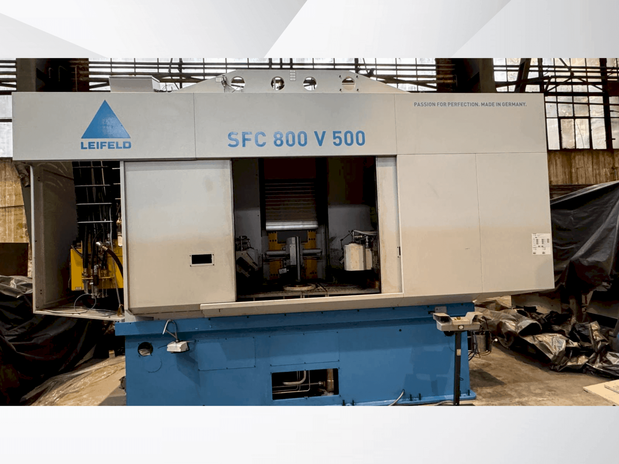 Masina LEIFELD SFC 800 V 500 eestvaade