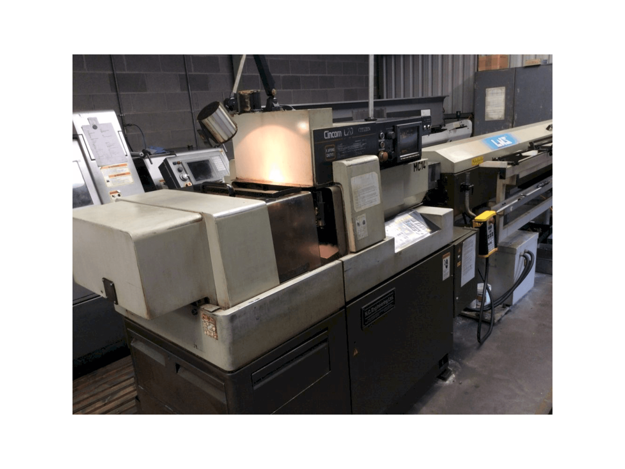 Masina Citizen Cincom L320 eestvaade