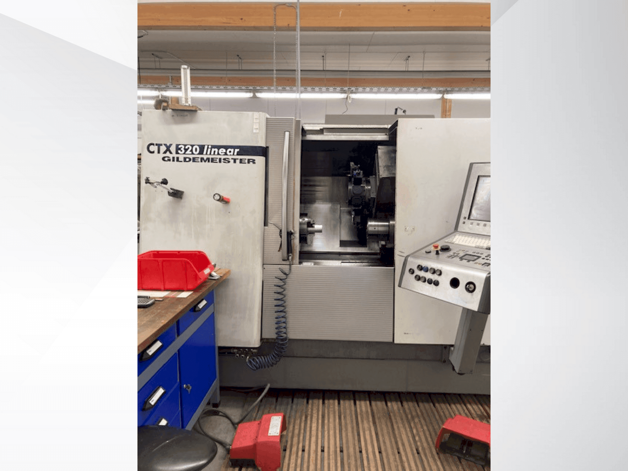 Masina Gildemeister CTX 320 linear eestvaade