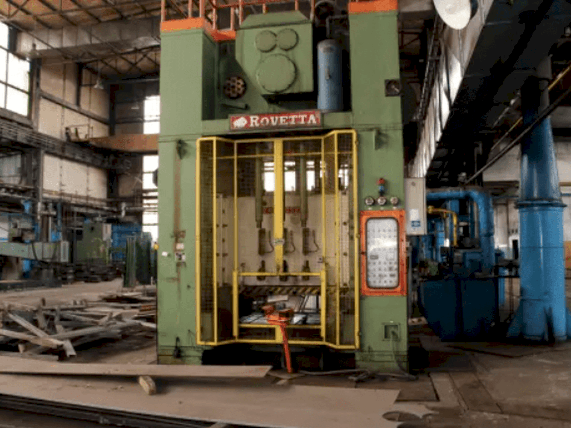 Masina ROVETTA PRESSE 400T eestvaade
