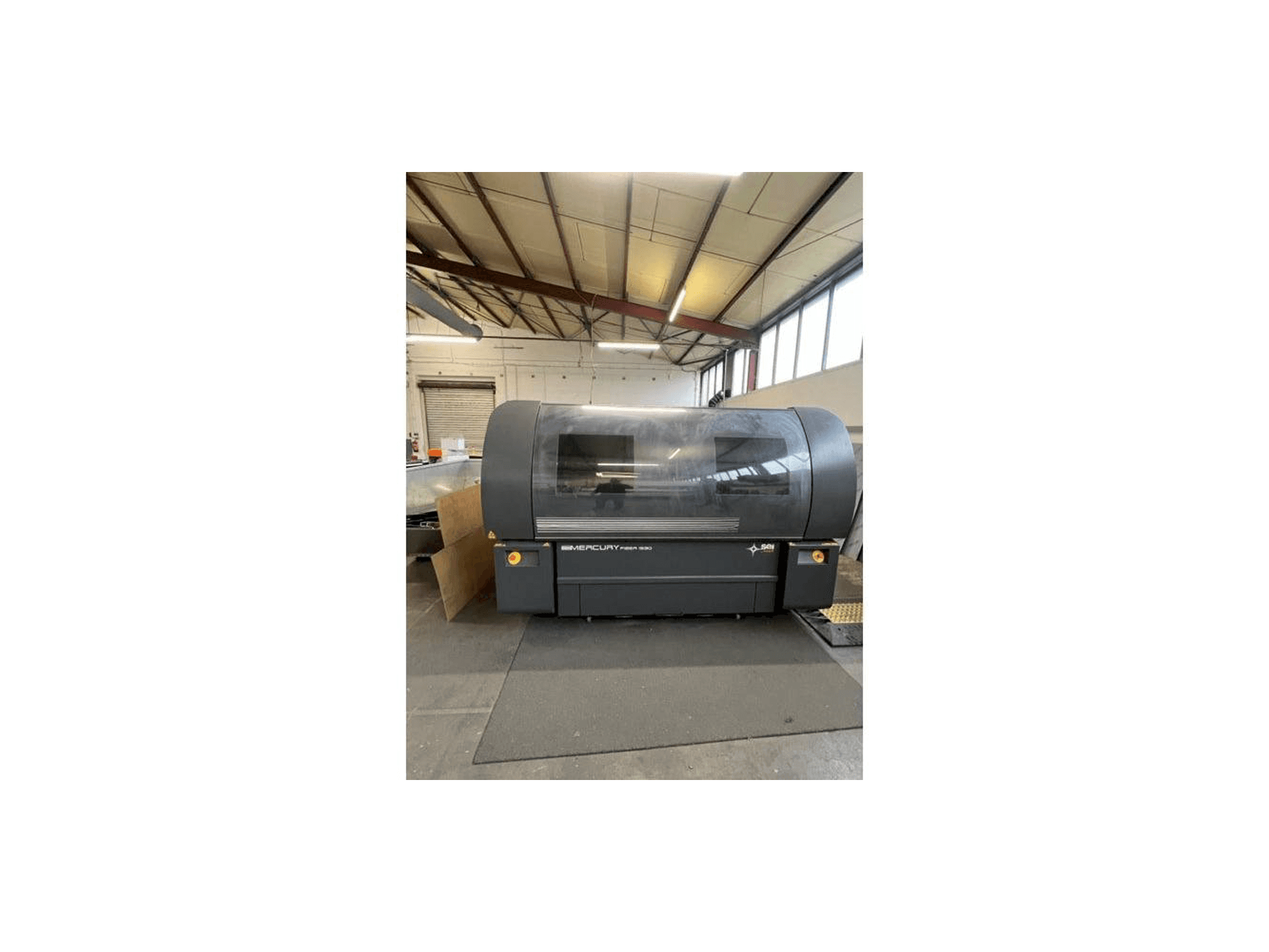 Masina SEI Laser Mercury 1560 eestvaade