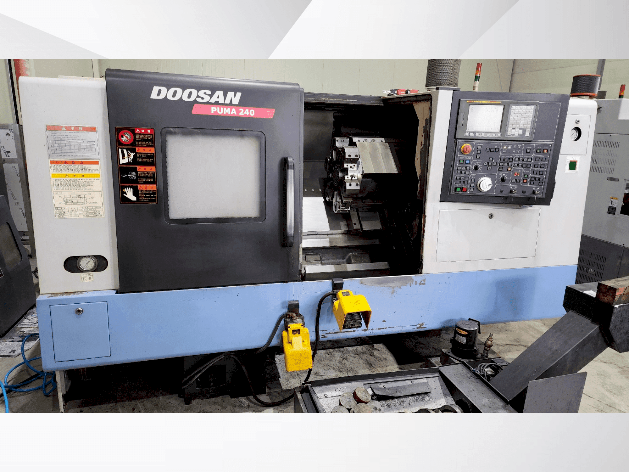 Masina DOOSAN PUMA 240B eestvaade