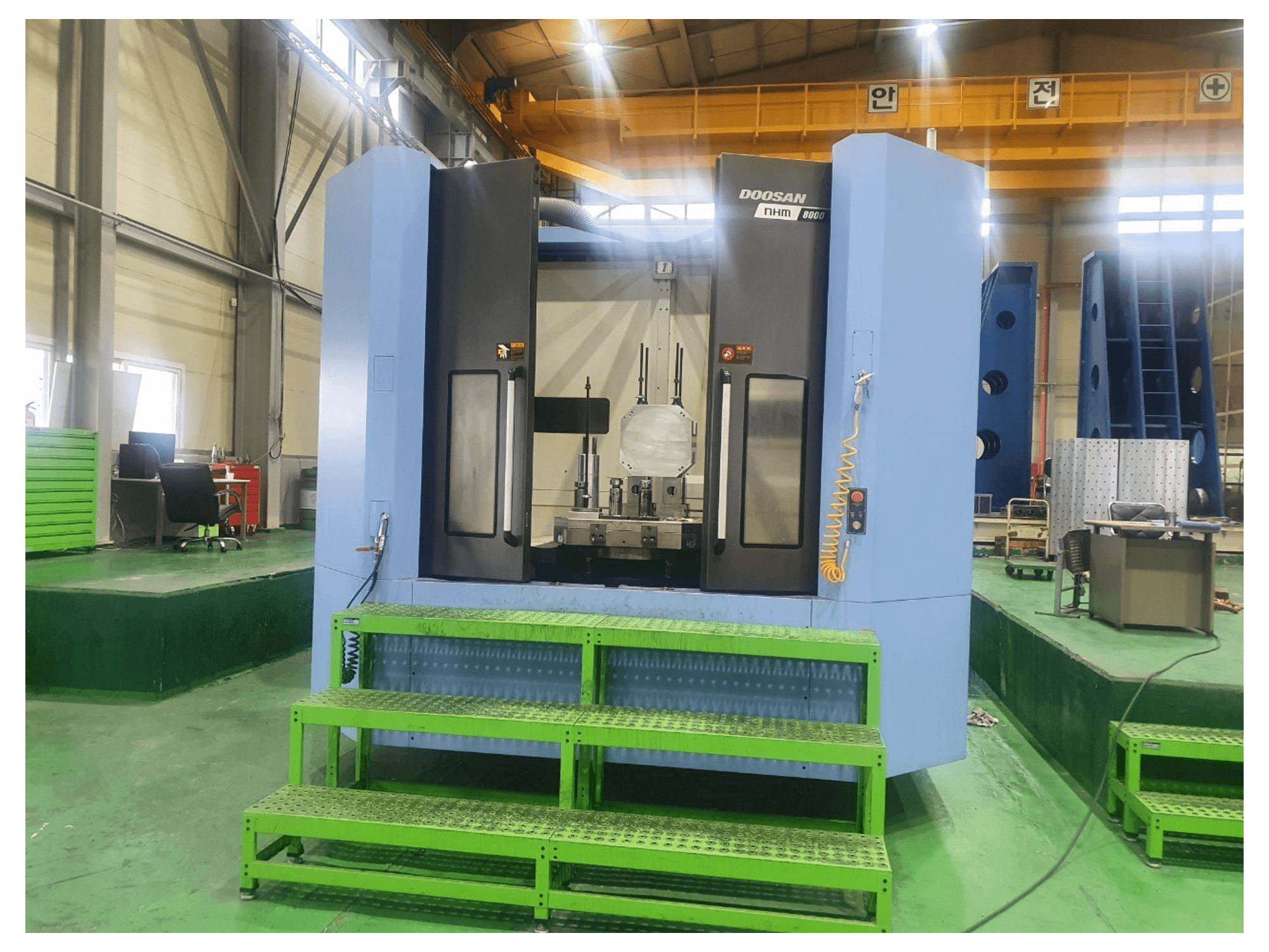 Masina Doosan NHM8000 eestvaade
