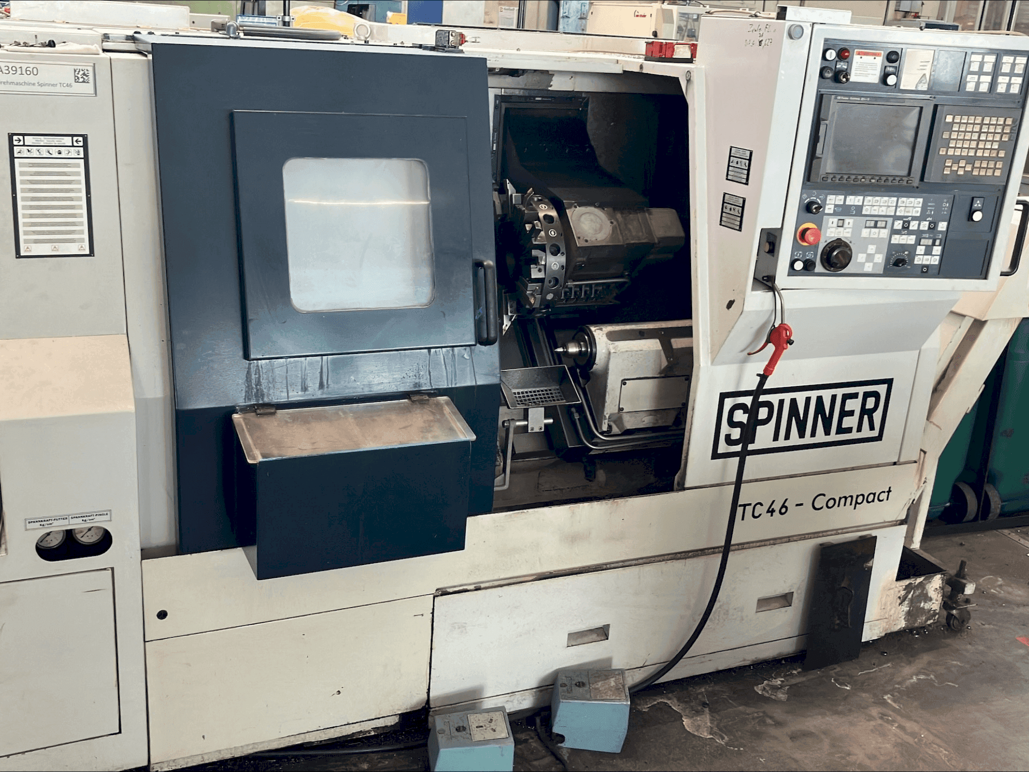 Masina SPINNER TC46-COMPACT eestvaade