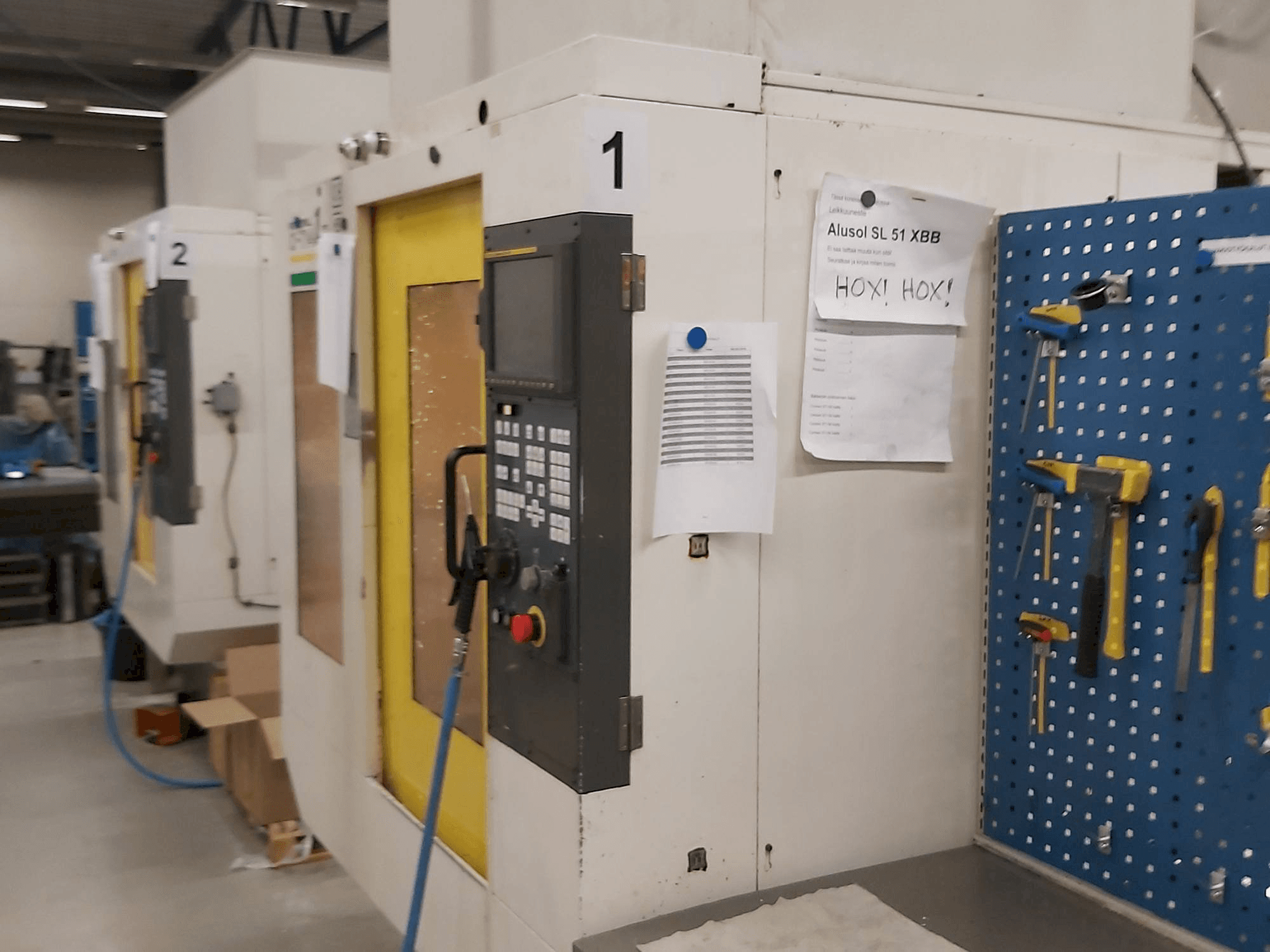 Masina FANUC Robodrill alfa-T14iA eestvaade