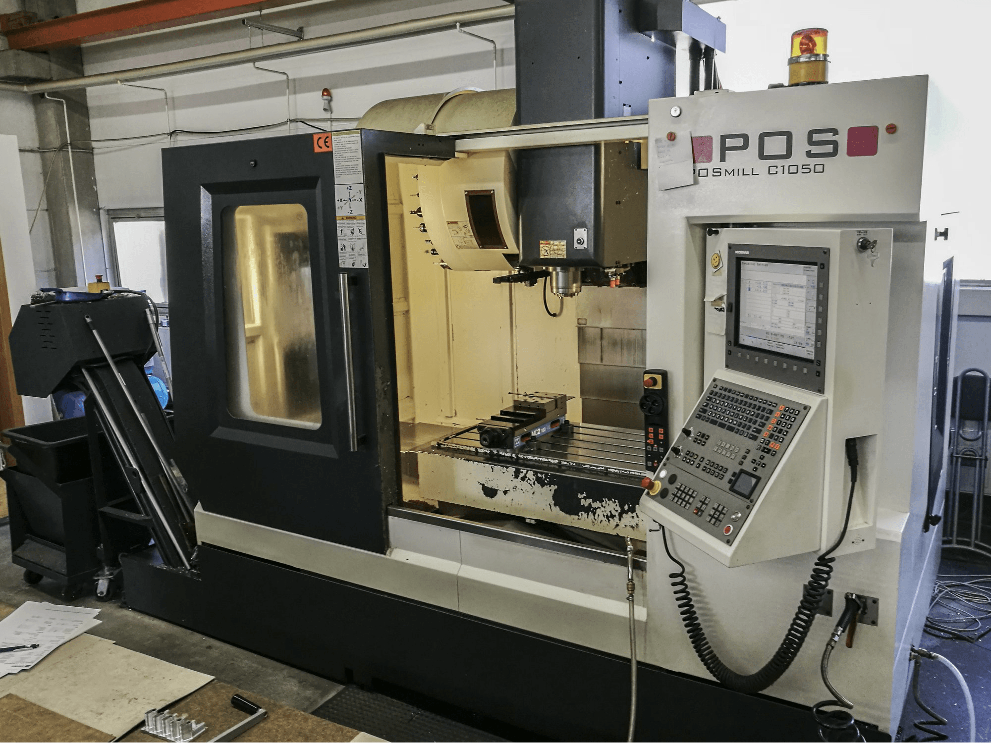 Masinavaade POS POSmill C1050 paremalt