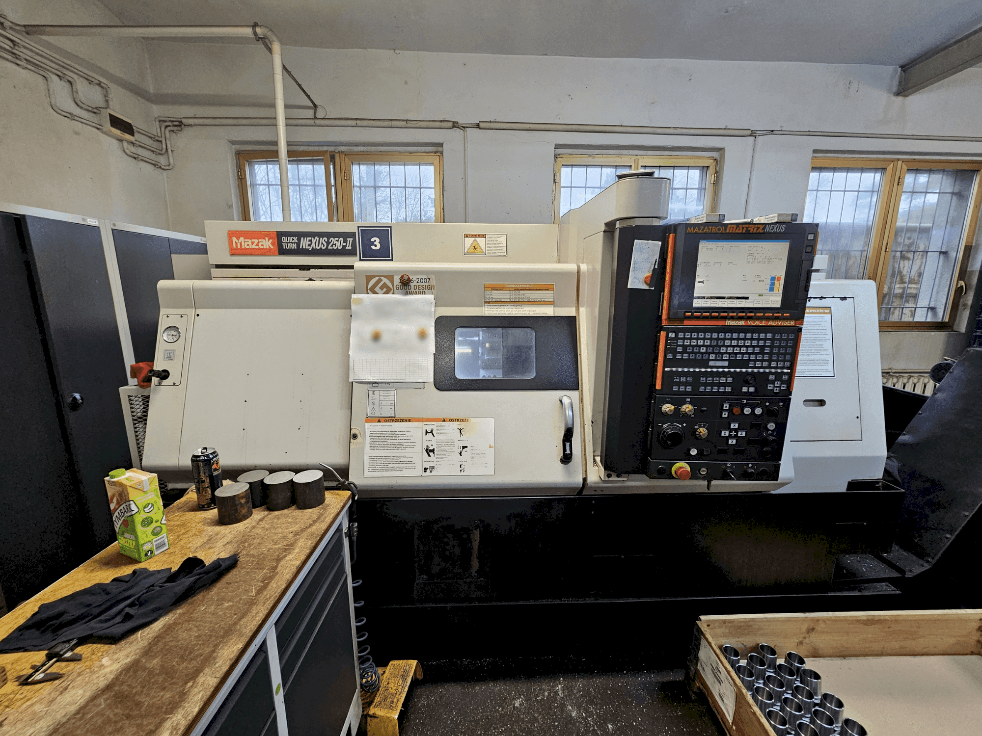 Masina Mazak QUICKTURN NEXUS 250-II eestvaade