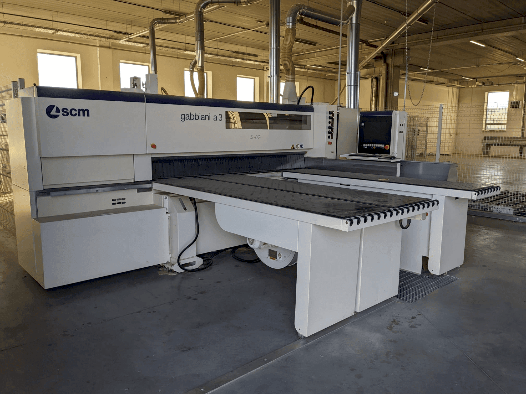 Masina SCM Gabbiani A3 130 eestvaade