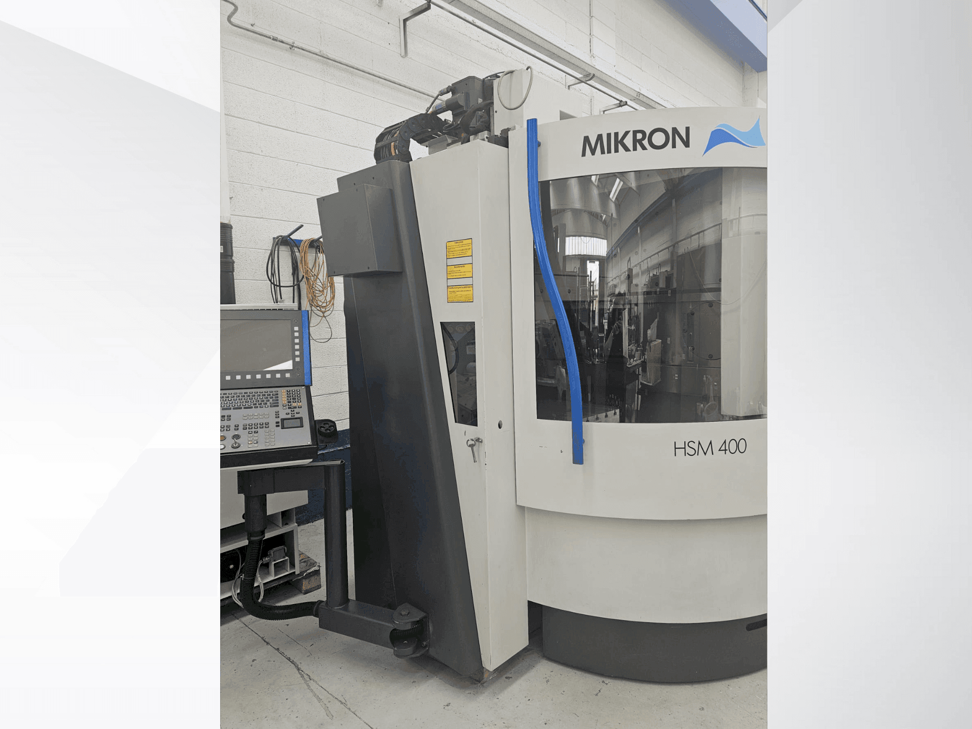 Masina MIKRON HSM 400 eestvaade
