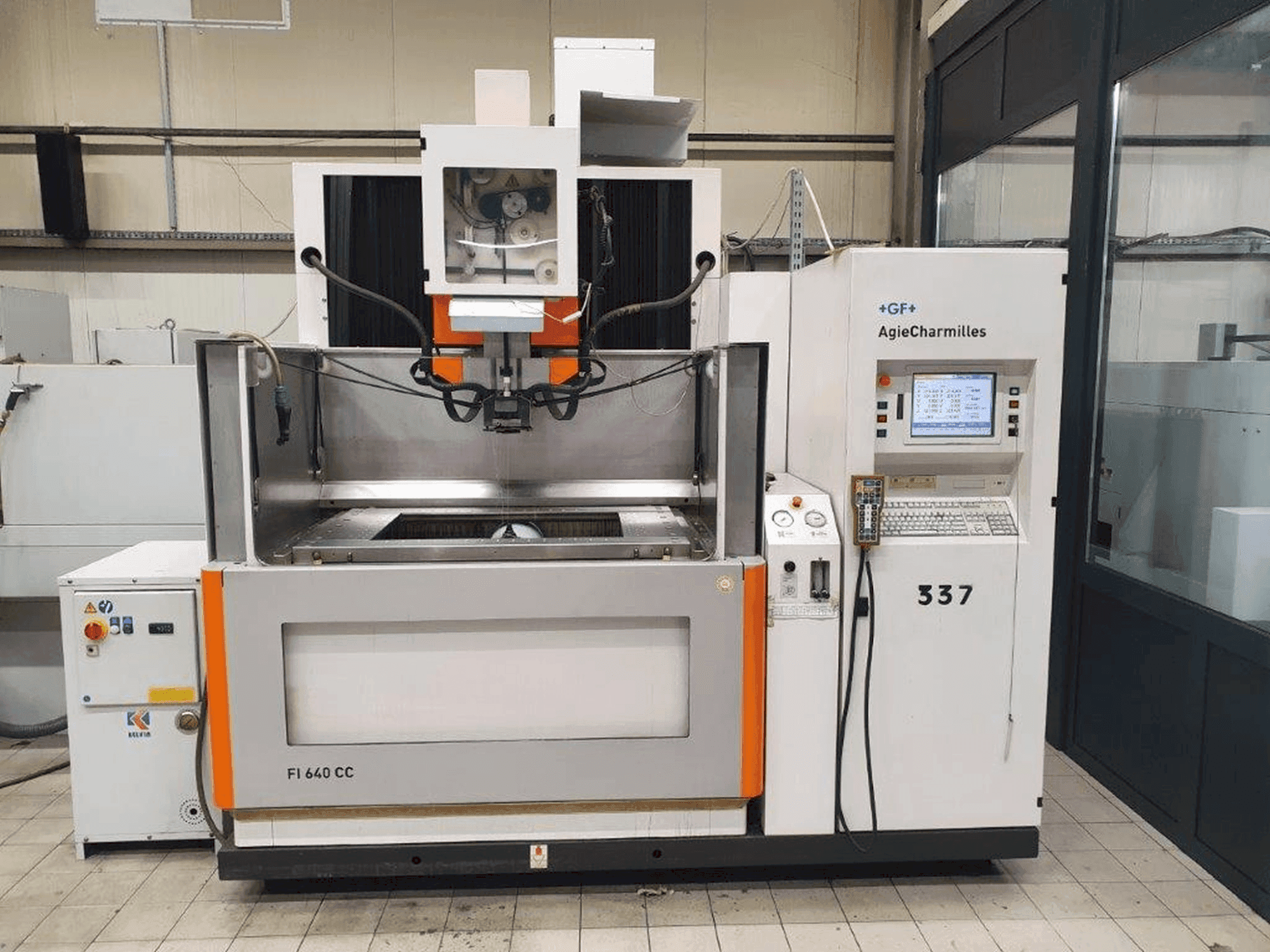 Masina AgieCharmilles FI 640 CC eestvaade