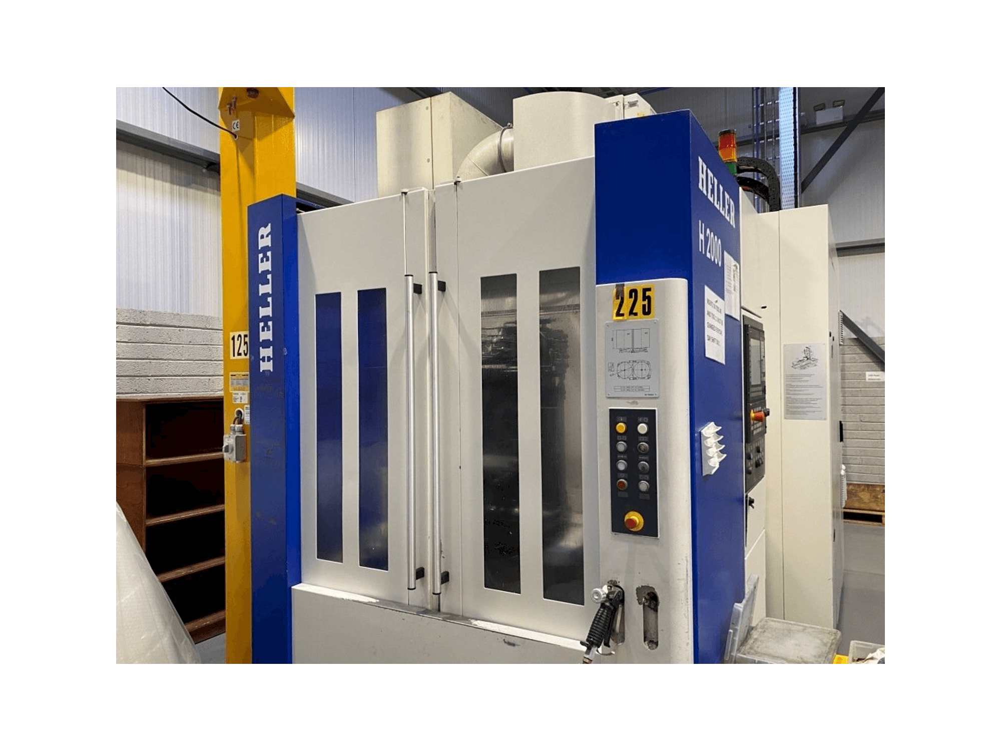 Masina HELLER H 2000 eestvaade