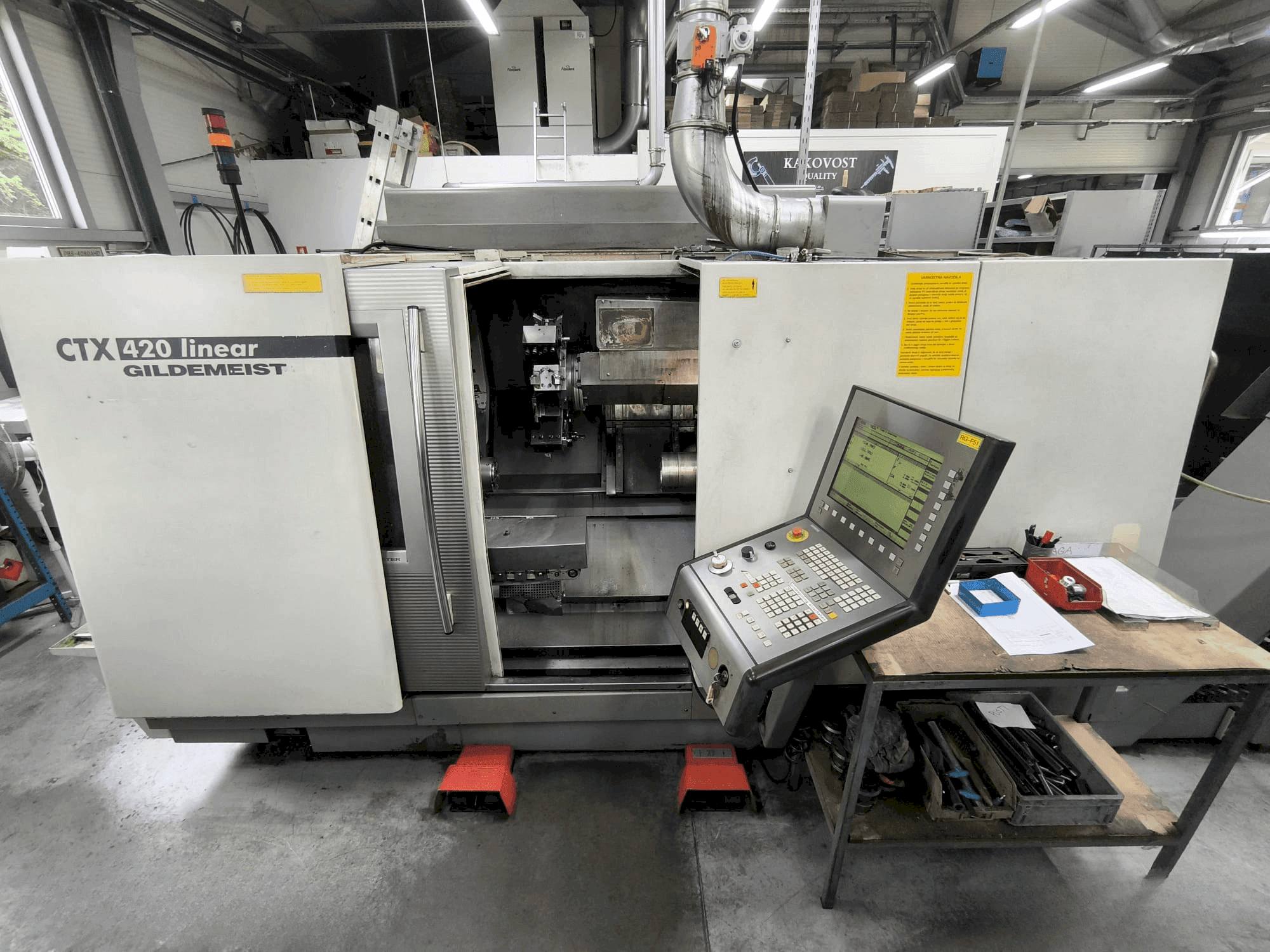 Masina Gildemeister GILDEMEISTER CTX 420 linear eestvaade