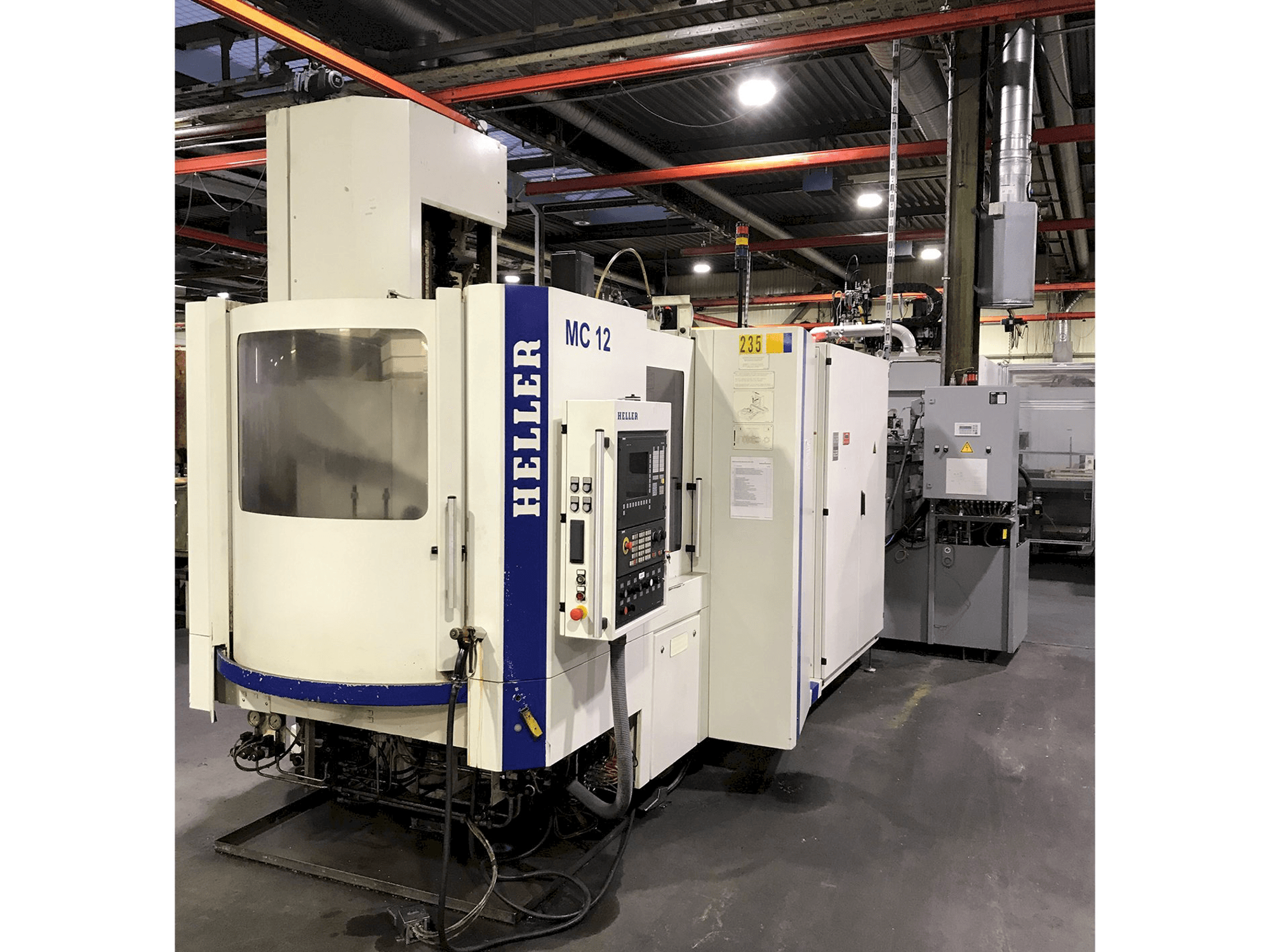 Masina HELLER MC 12 eestvaade