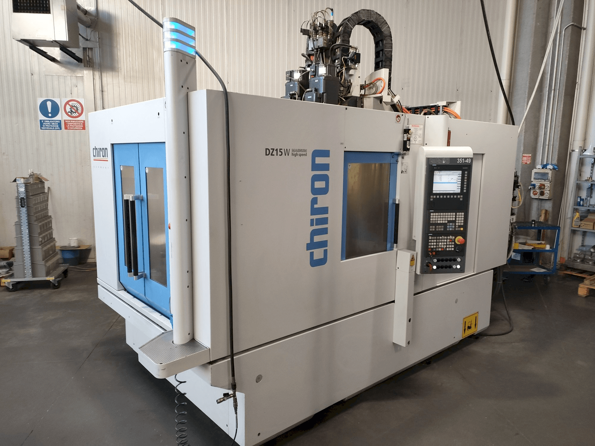 Masina CHIRON DZ15W MAGNUM HS eestvaade