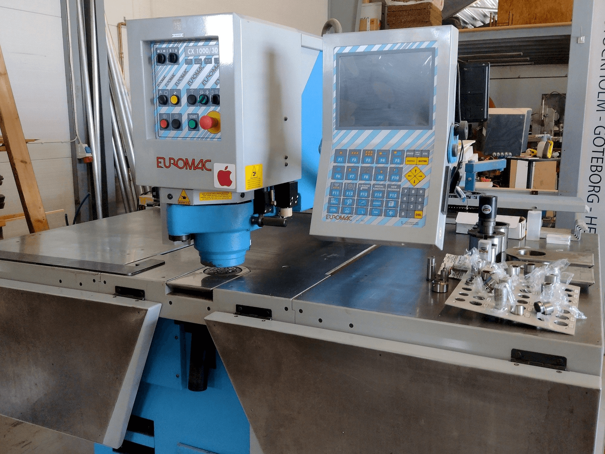 Masina Euromac CX 1000/30 eestvaade