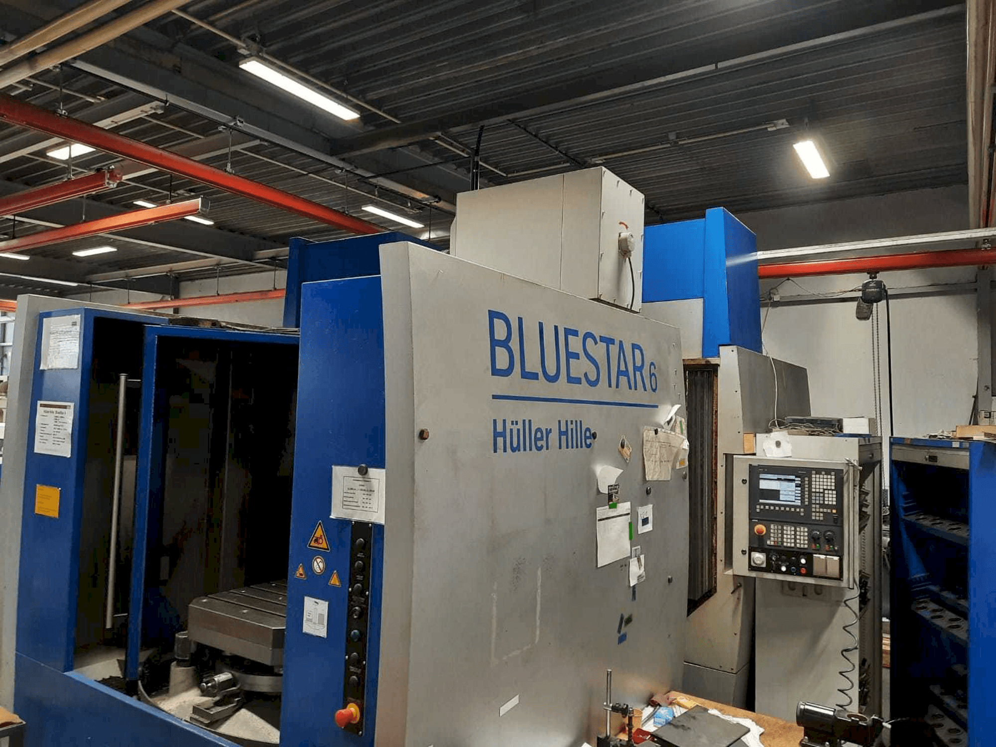 Masina Hueller Hille Bluestar 6 eestvaade
