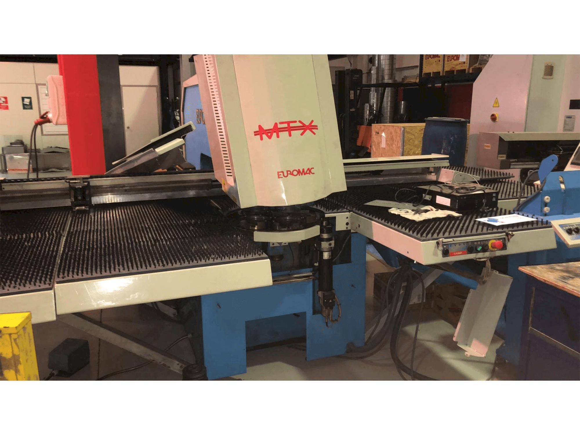 Masina Euromac MTX 1250/30 - 2000 eestvaade