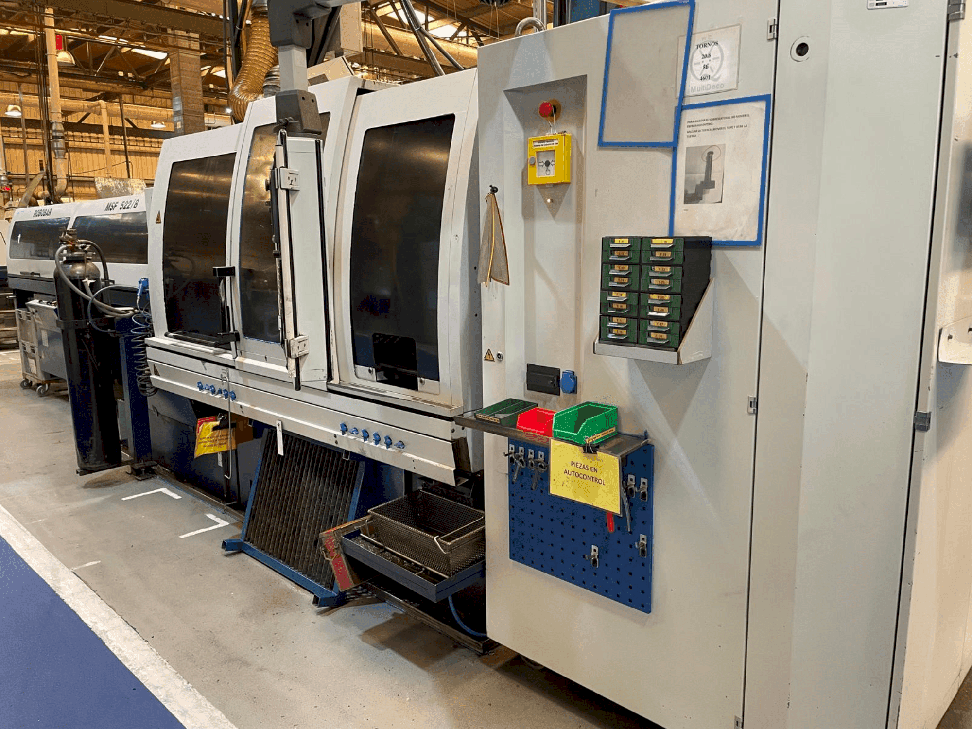 Masina TORNOS MultiDeco 20-8b eestvaade