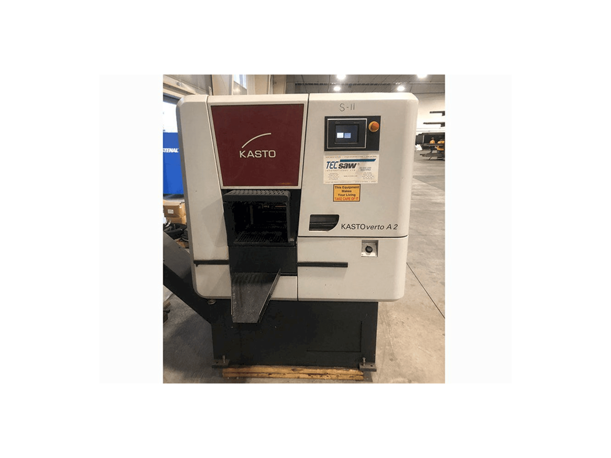 Masina KASTO verto A2 eestvaade