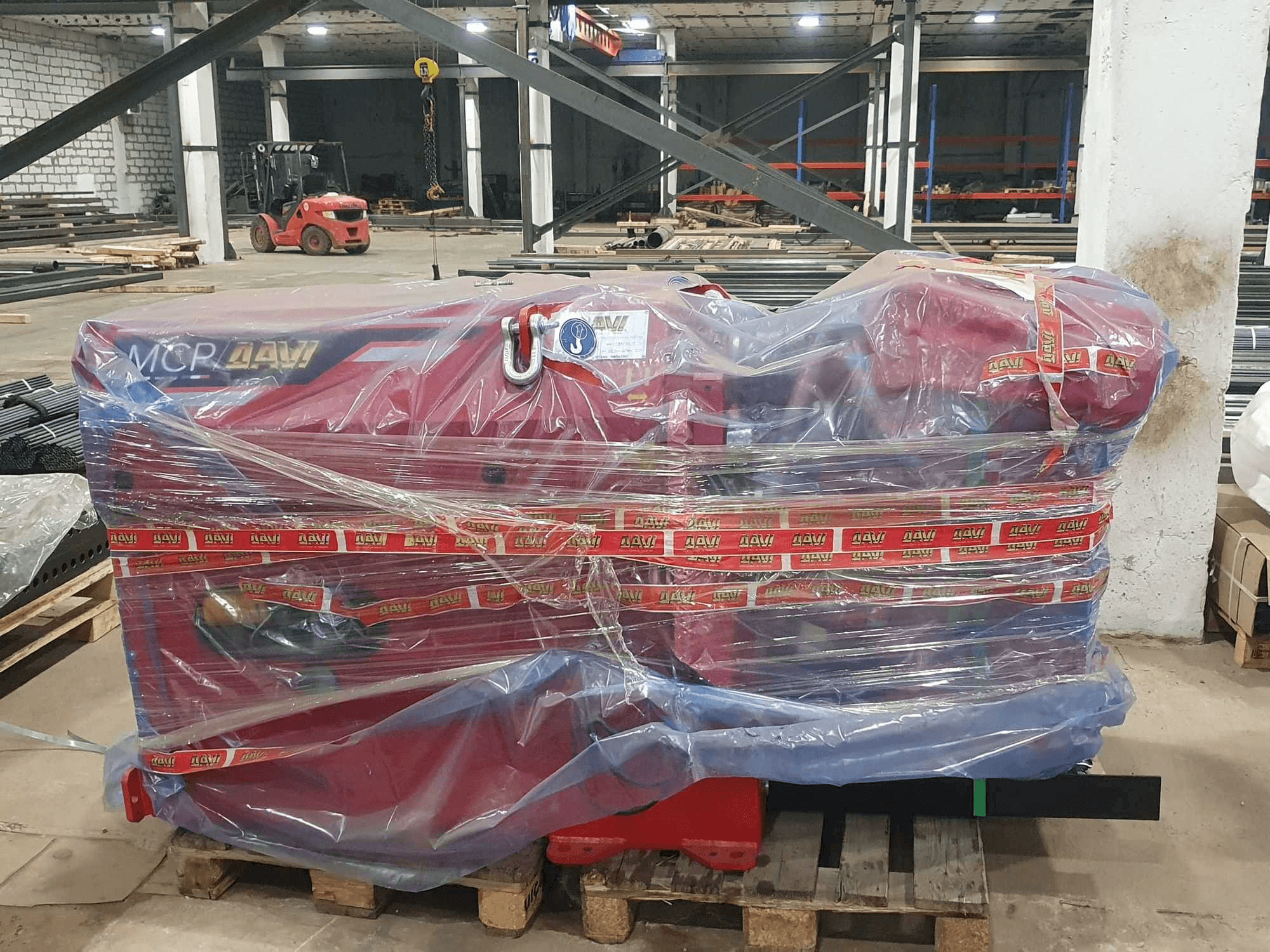 Masina Davi MCP 9 eestvaade