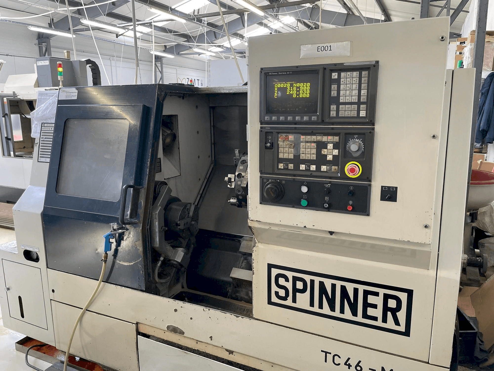 Masina SPINNER TC46 MC eestvaade