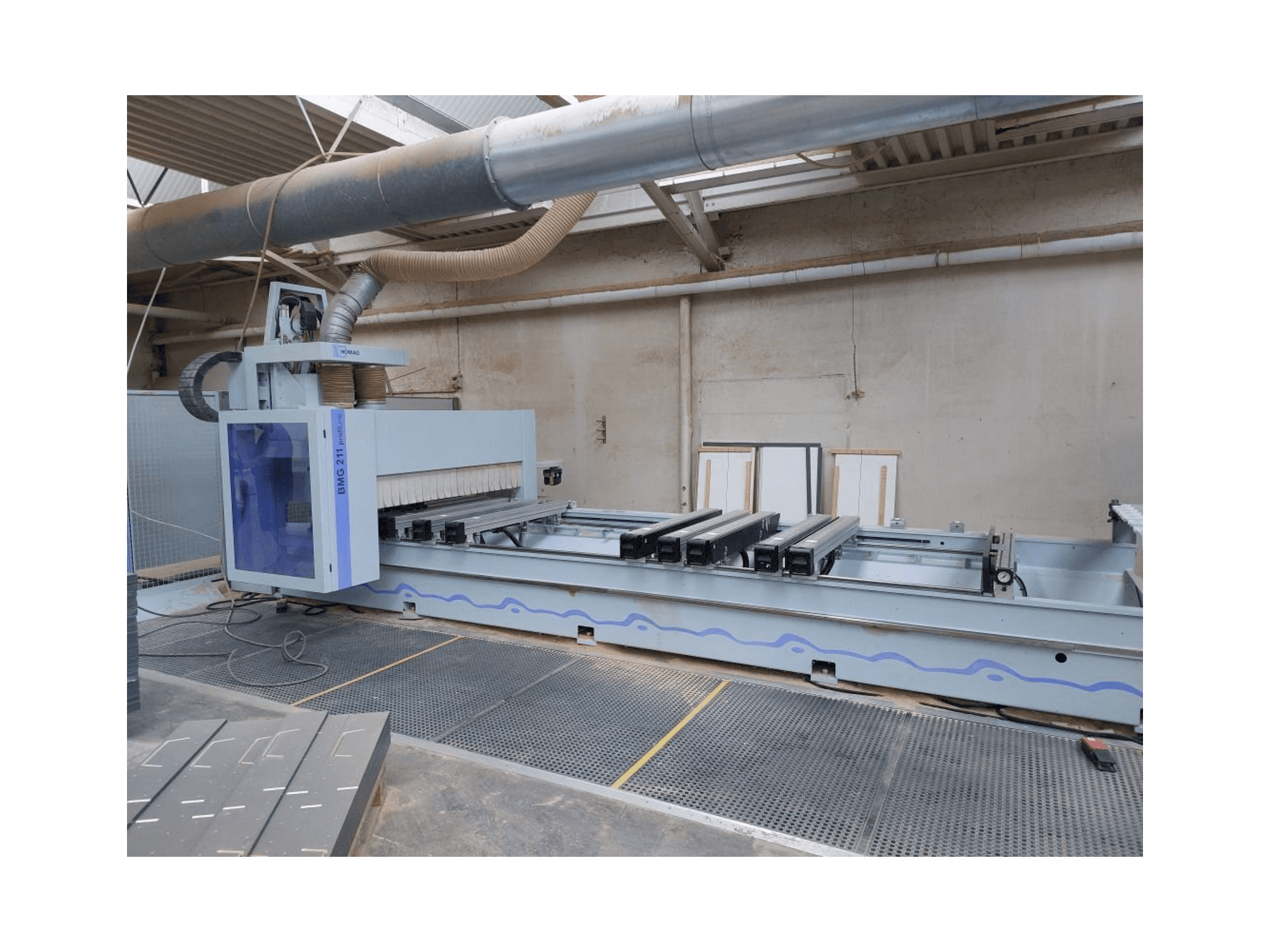 Masina HOMAG PROFI BMG211 / 45 / 15 / K eestvaade