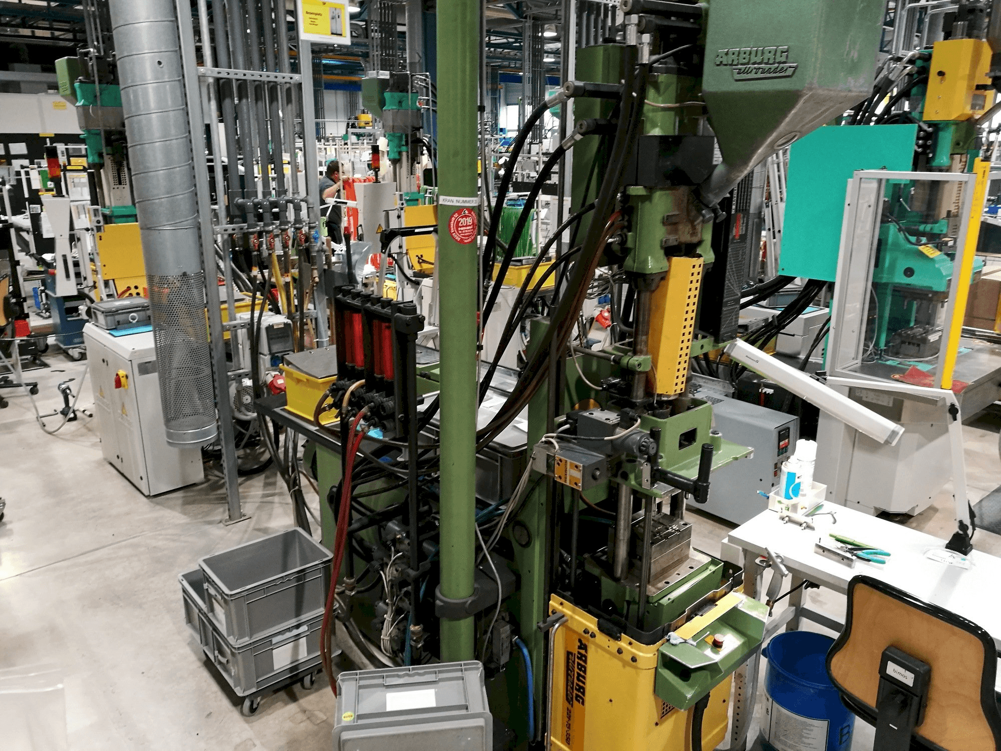 Masina Arburg 221-75-350 eestvaade