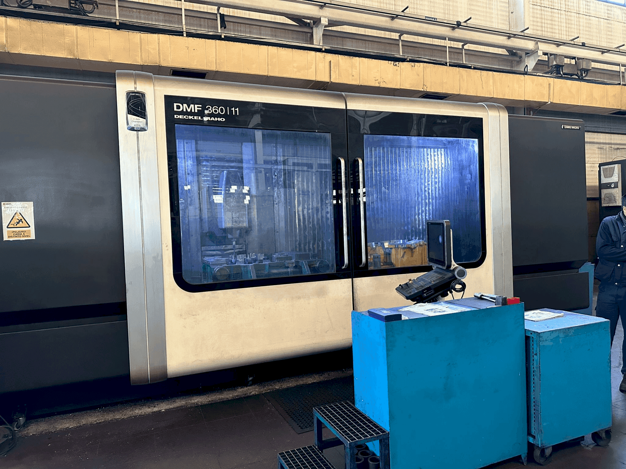 Masina DMG MORI DMF 360-11 eestvaade