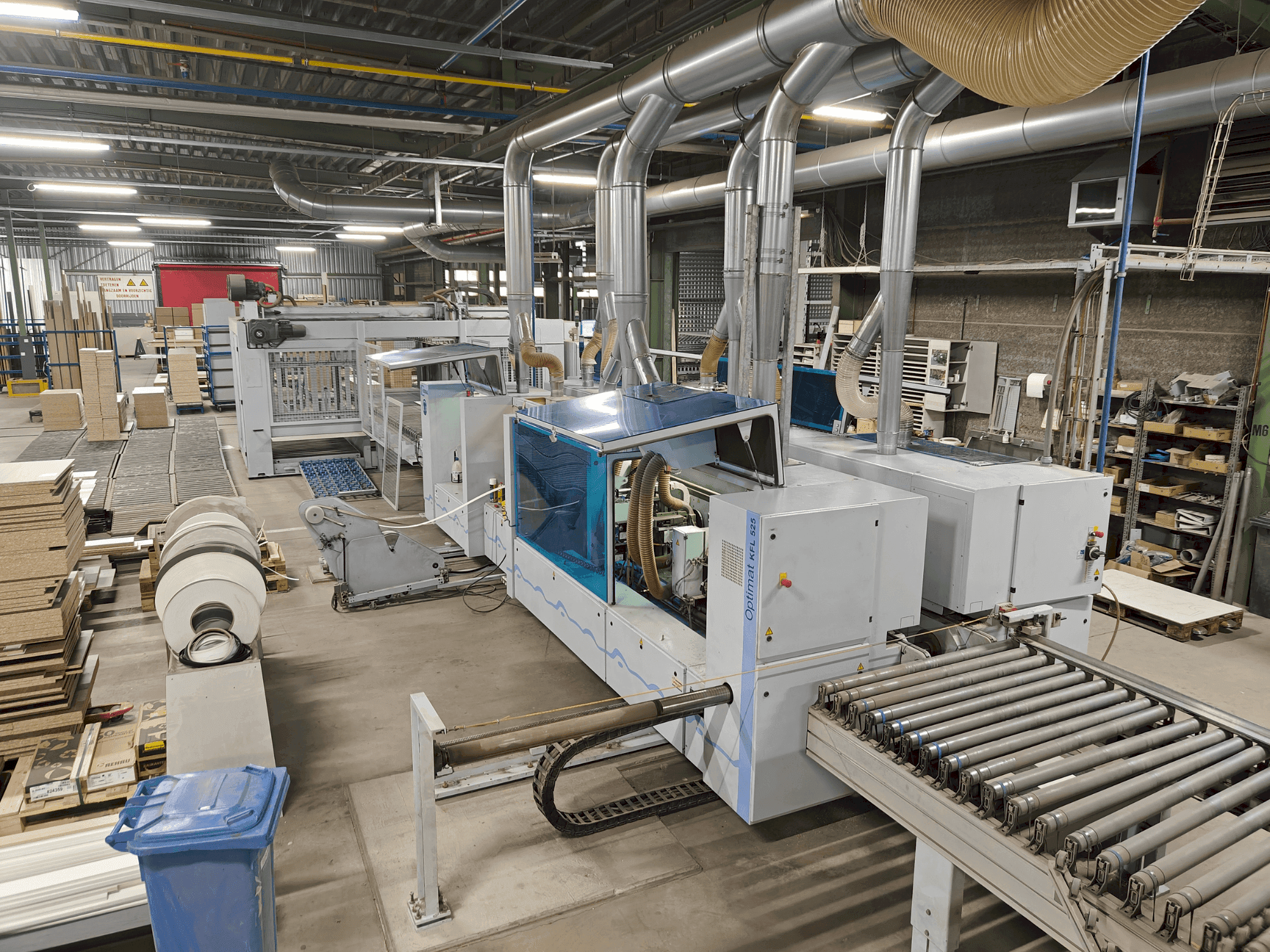 Masina HOMAG Edgebanding line eestvaade