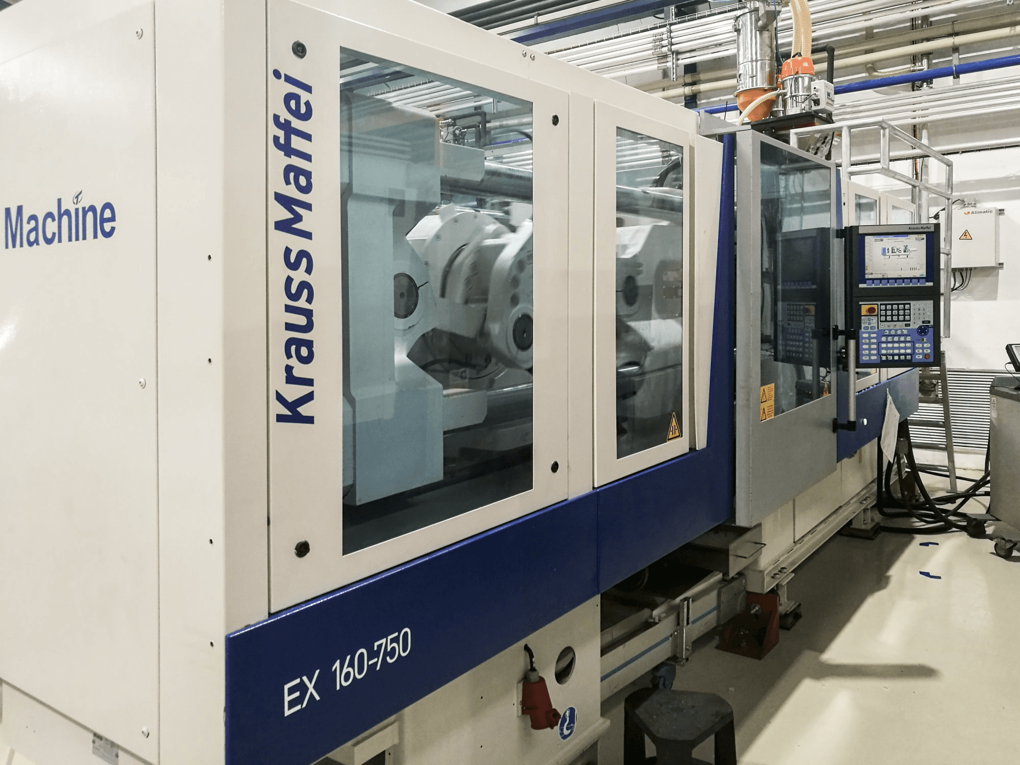 Masinavaade Krauss Maffei 160-750 EX vasakult