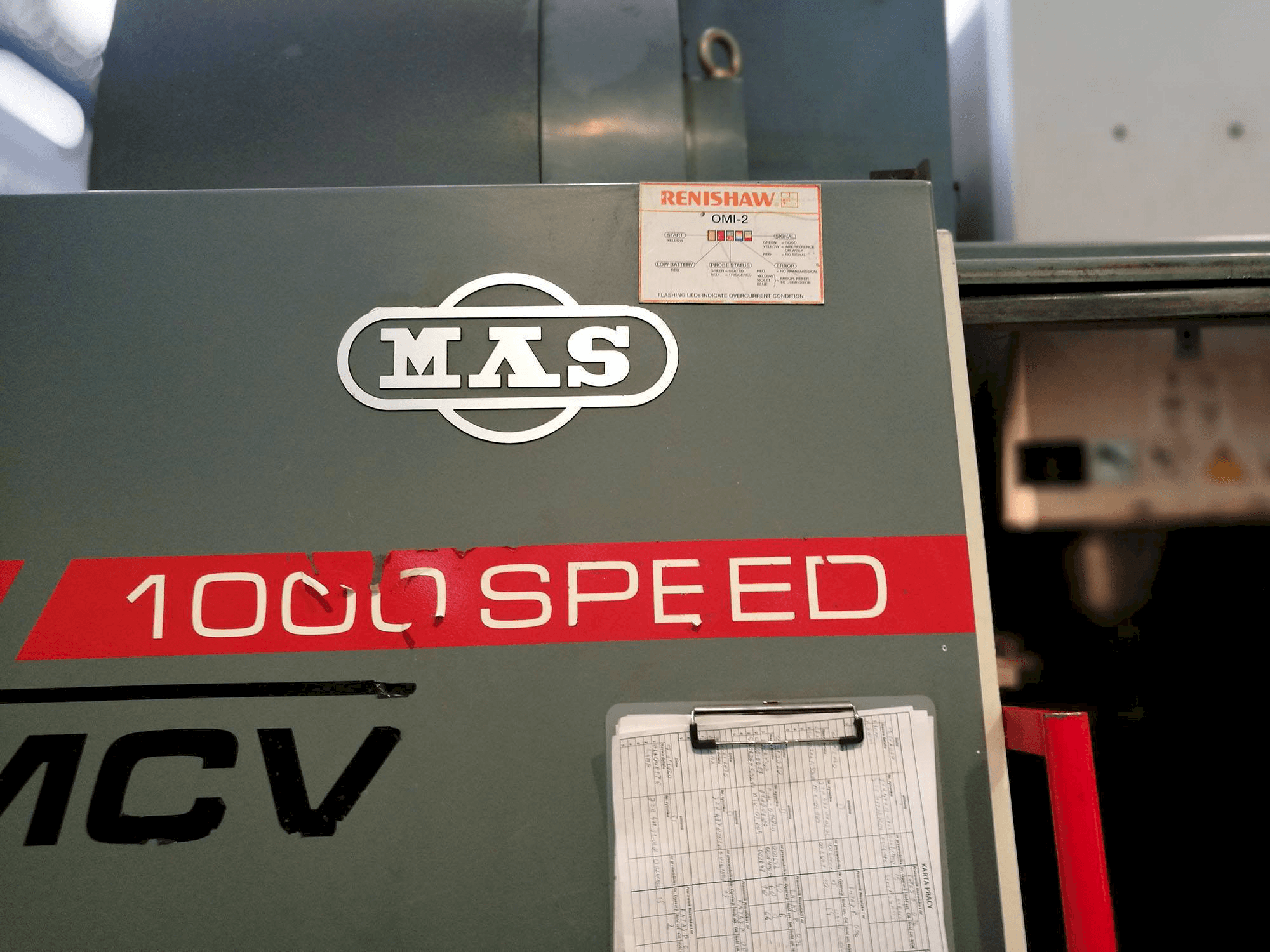 Masina KOVOSVIT MAS MCV 1000 SPEED eestvaade