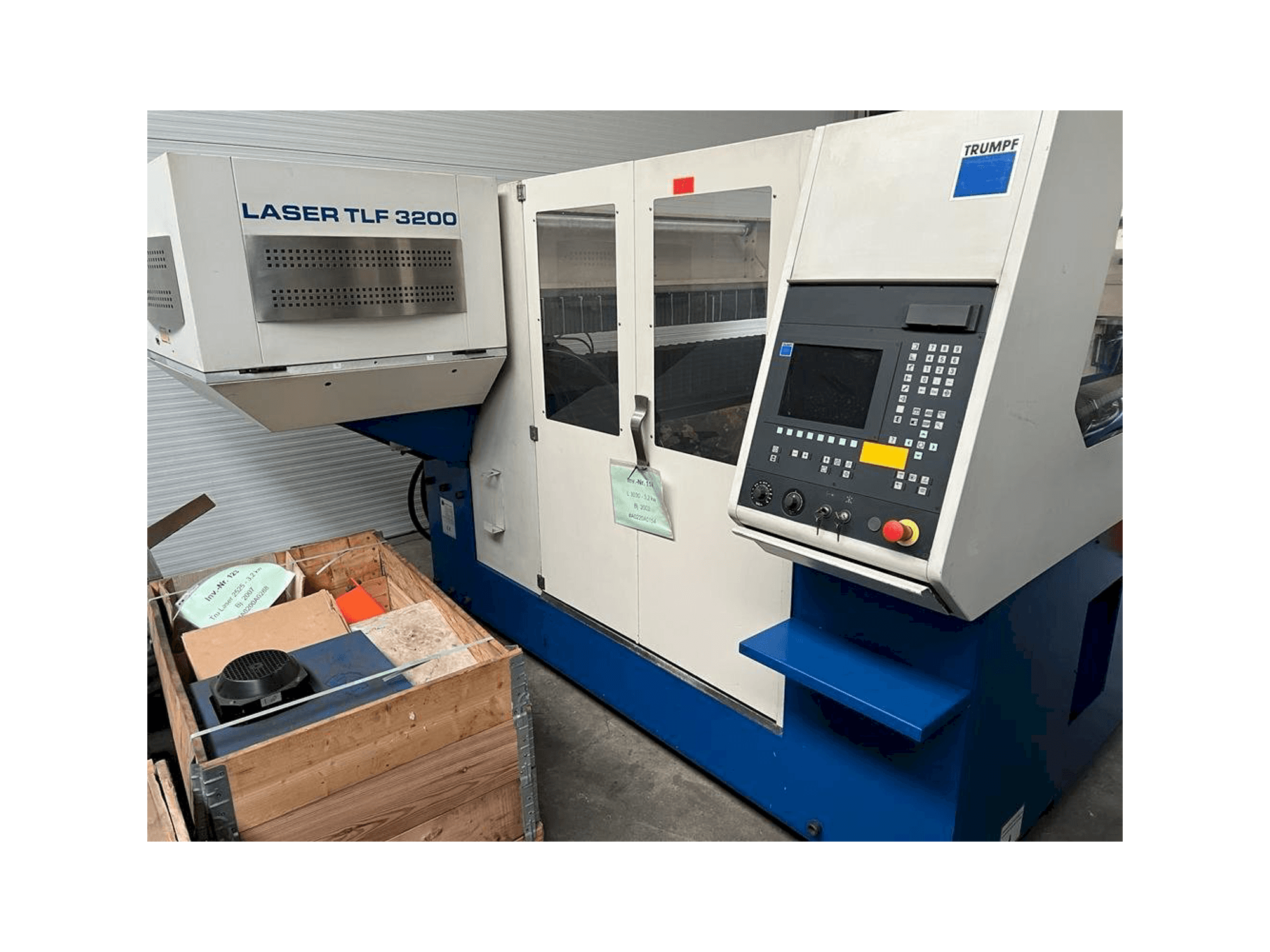 Masina Trumpf Trumatic L3030 eestvaade