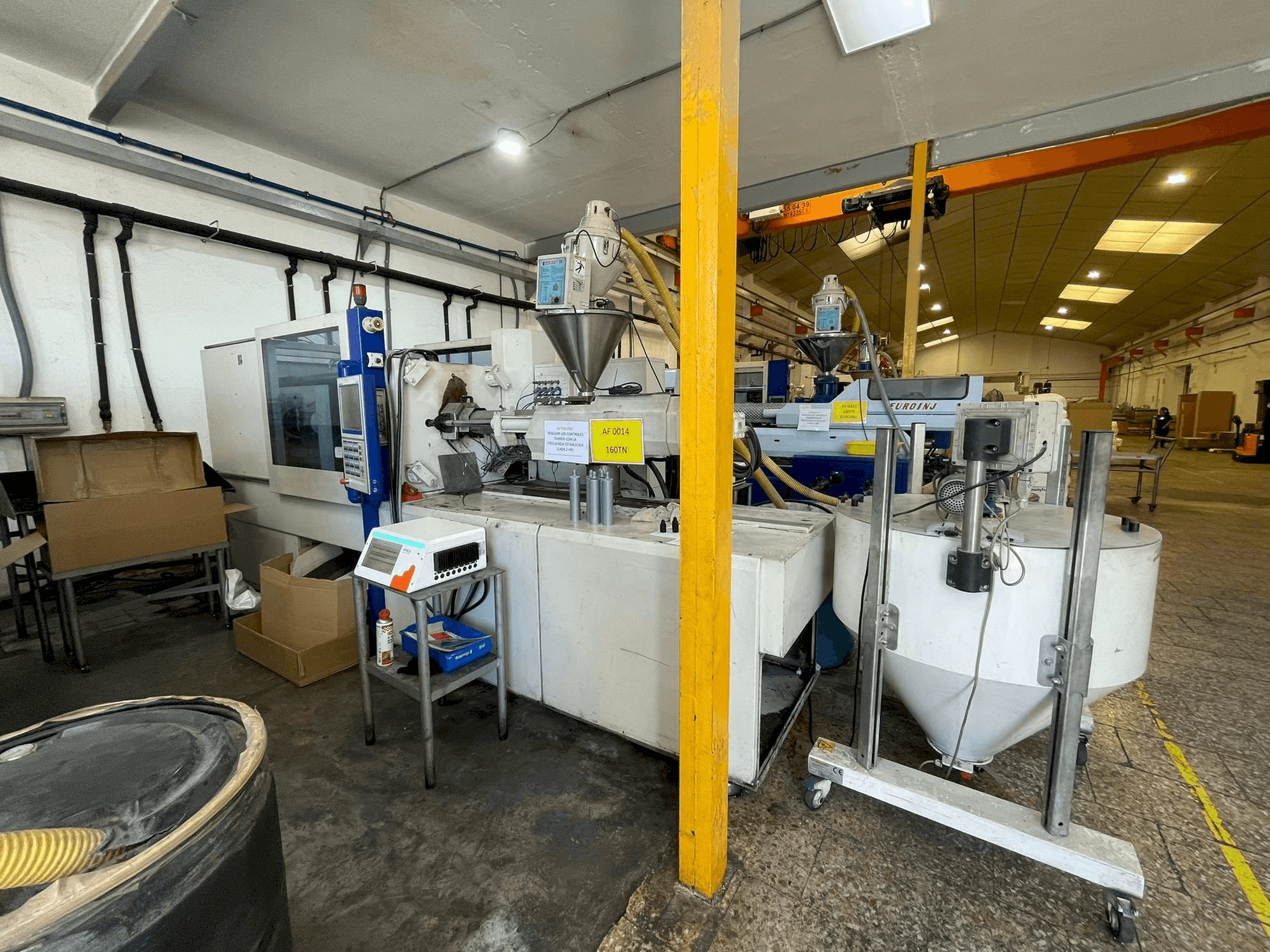 Masina Battenfeld HM 160/525 E eestvaade