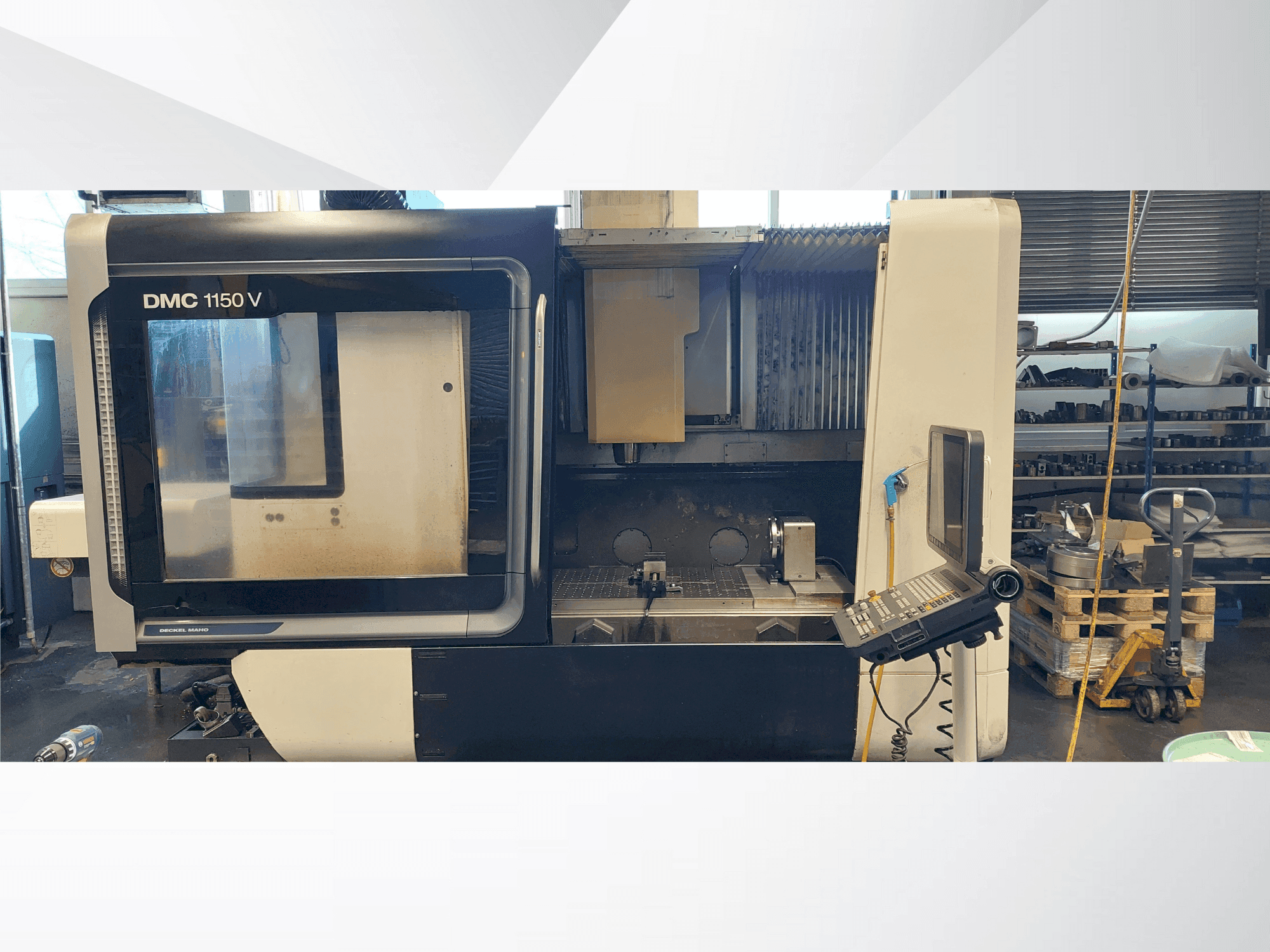 Masina DMG MORI DMC 1150 eestvaade