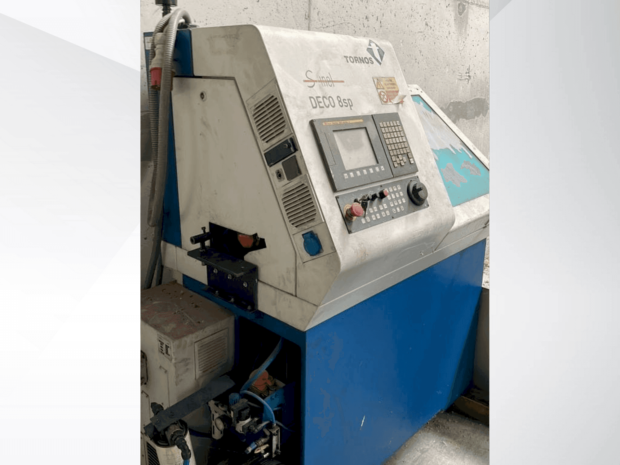 Masina TORNOS DECO 8sp eestvaade