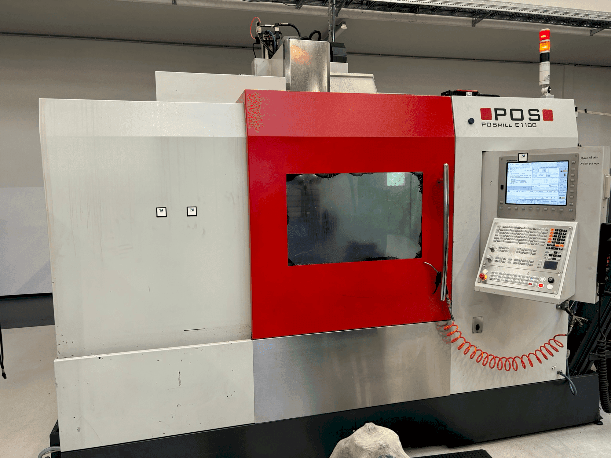 Masina POSmill E 1100 eestvaade