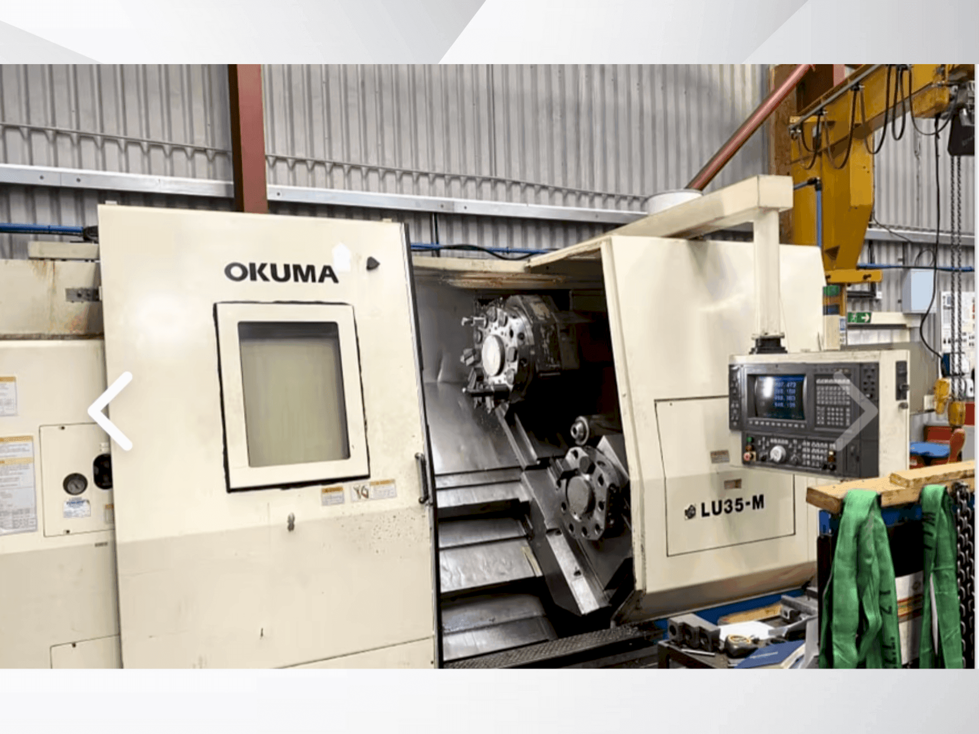 Masina Okuma LU 35M eestvaade
