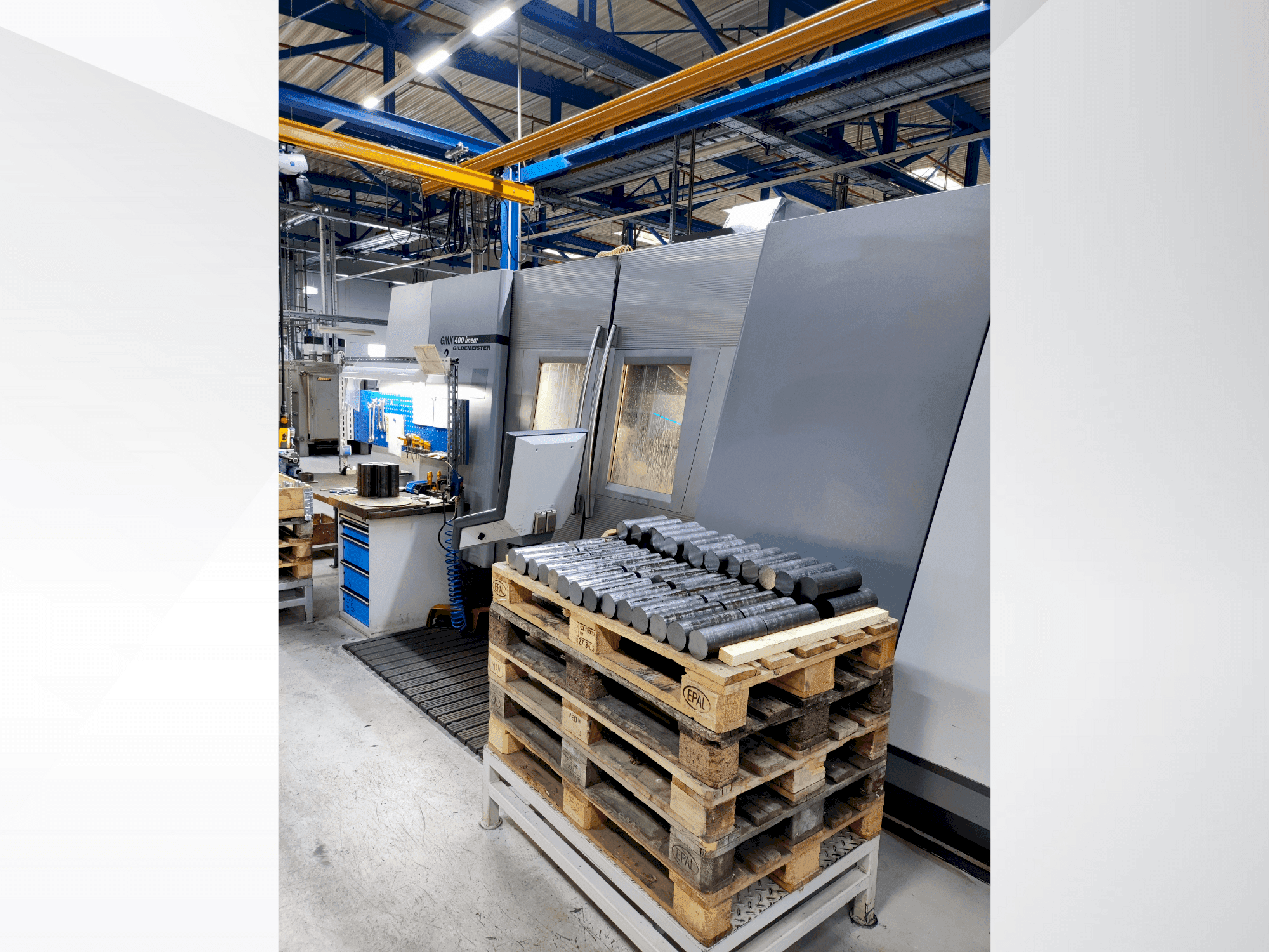 Masina DMG GMX 400L eestvaade