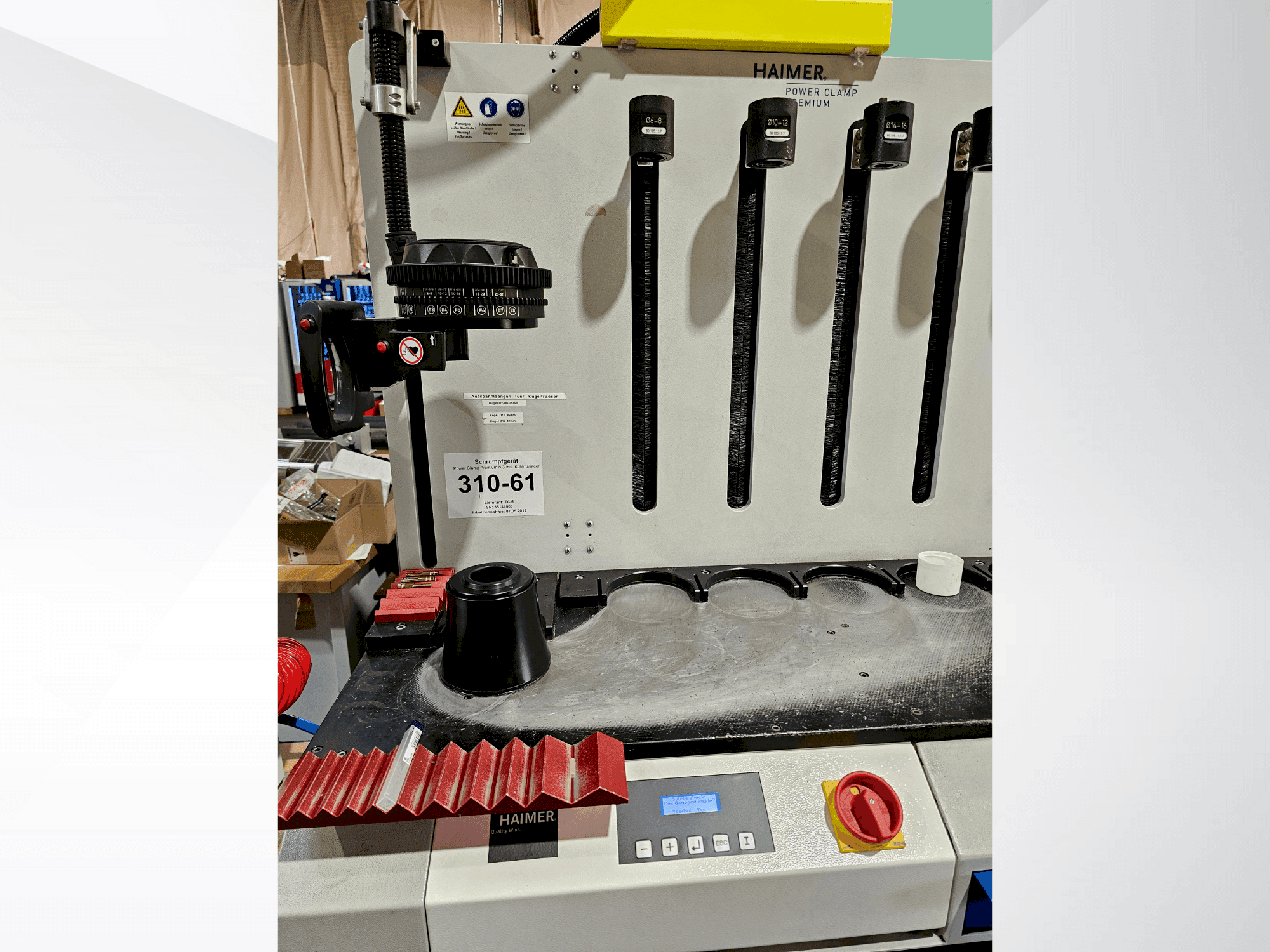 Masina HAIMER PC 2011 Premium eestvaade