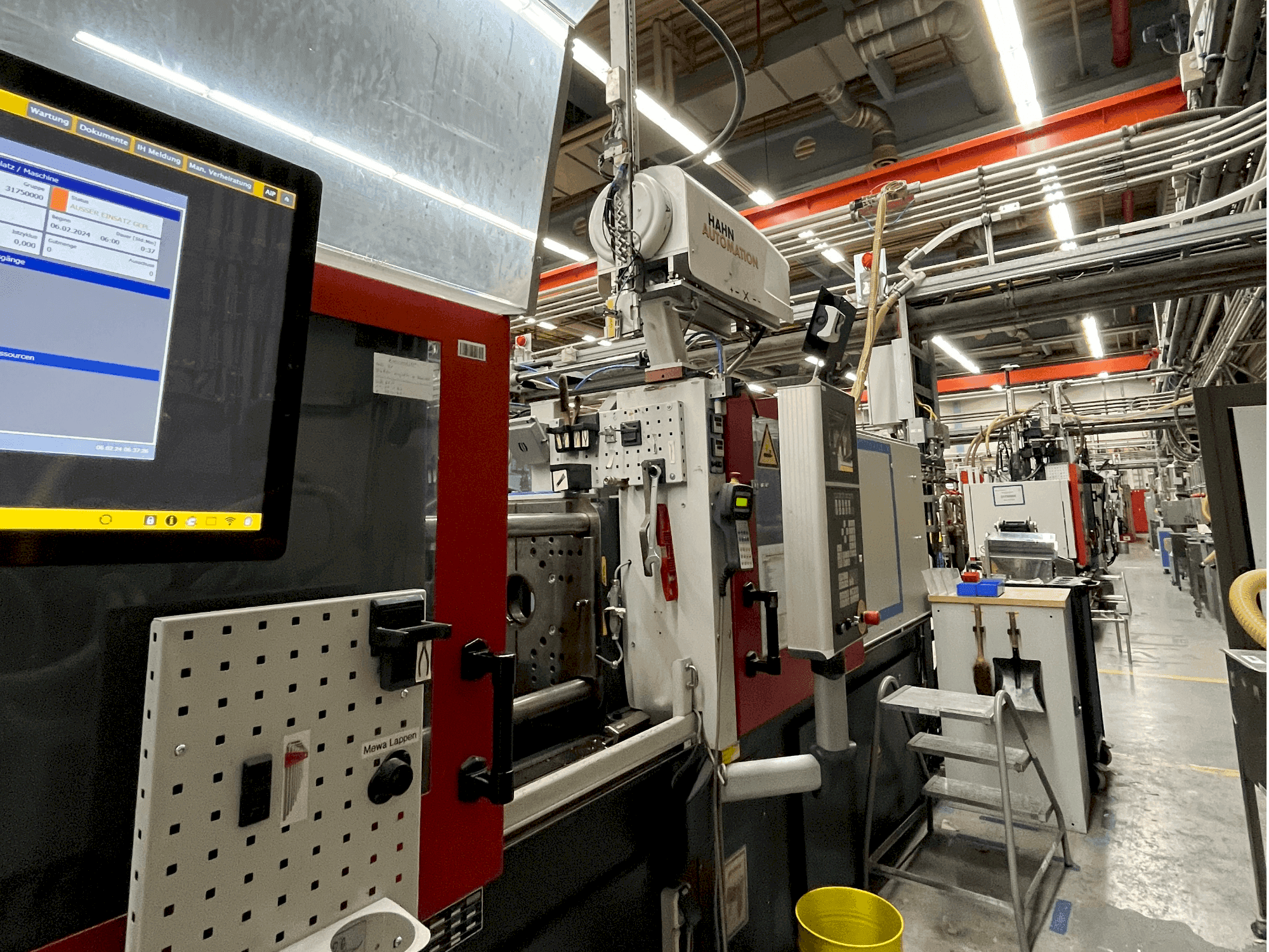 Masina FERROMATIK EE 75 vasaku külje vaade