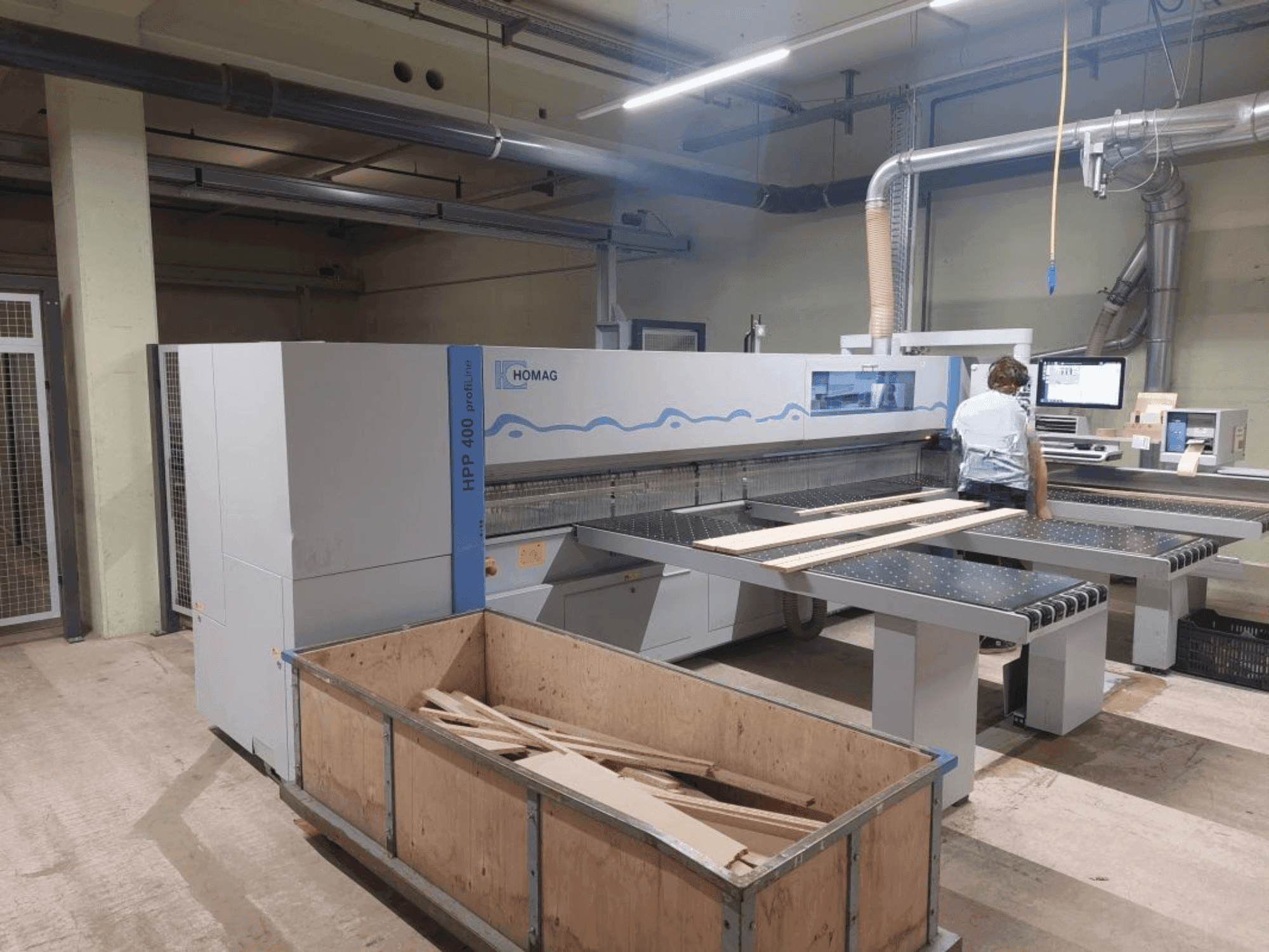 Masina HOMAG HPP 400 profiLine eestvaade