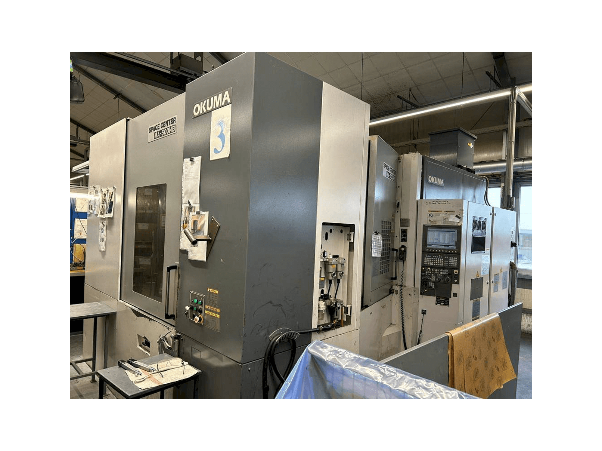 Masinavaade Okuma MA 500HB vasakult