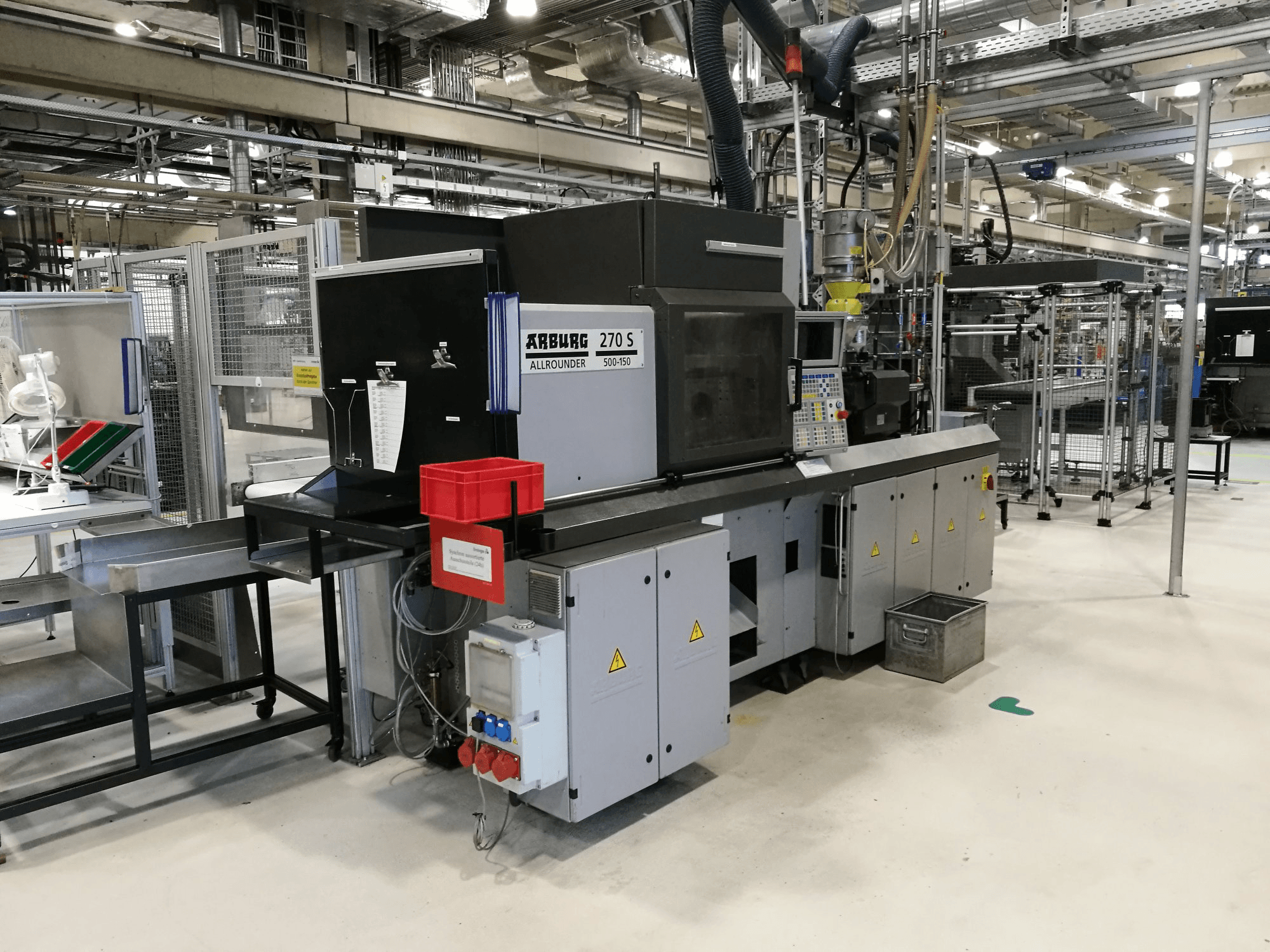 Masinavaade Arburg 270S 500-150 vasakult