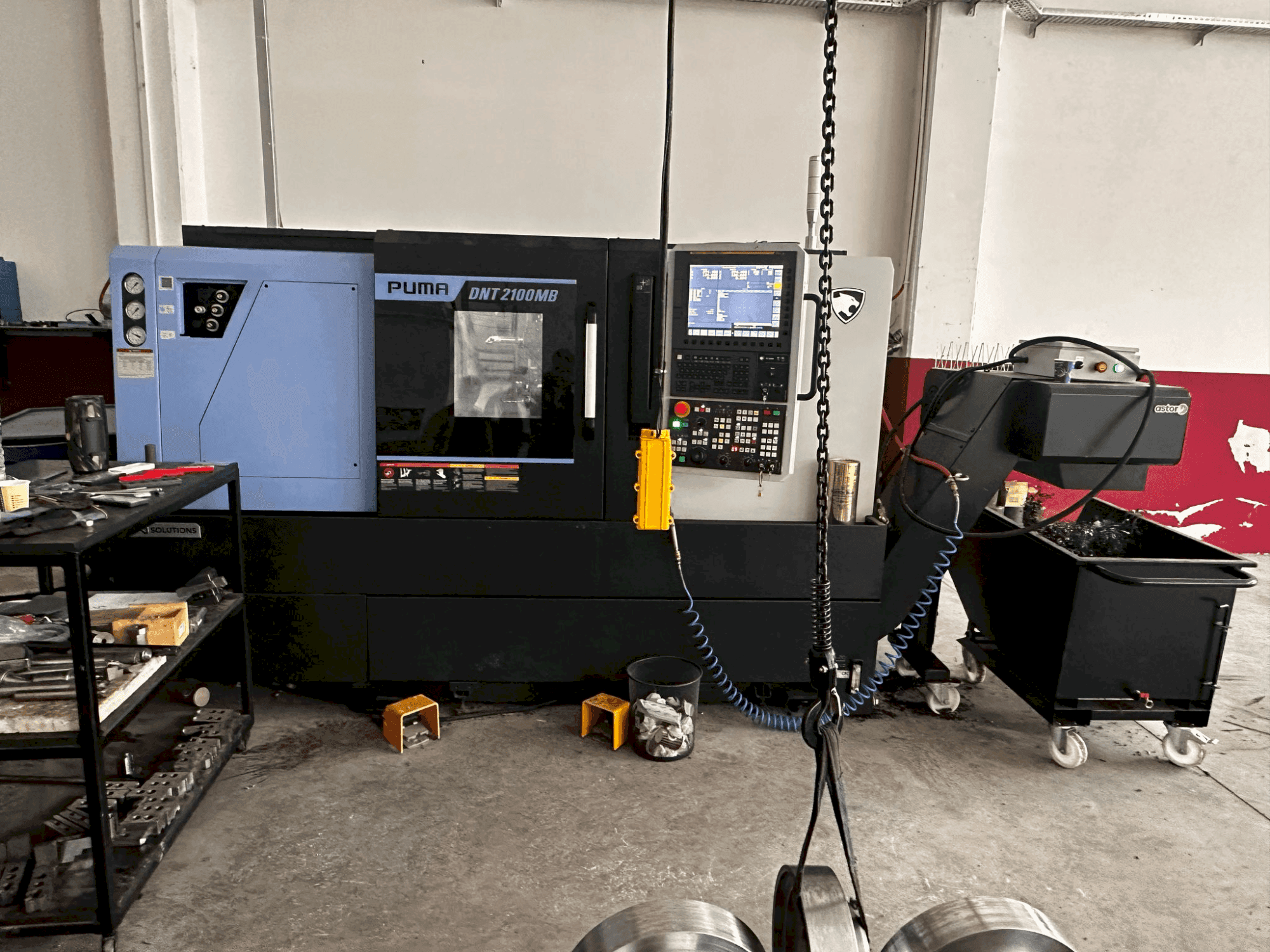 Masina DN SOLUTIONS Puma DNT2100MB eestvaade