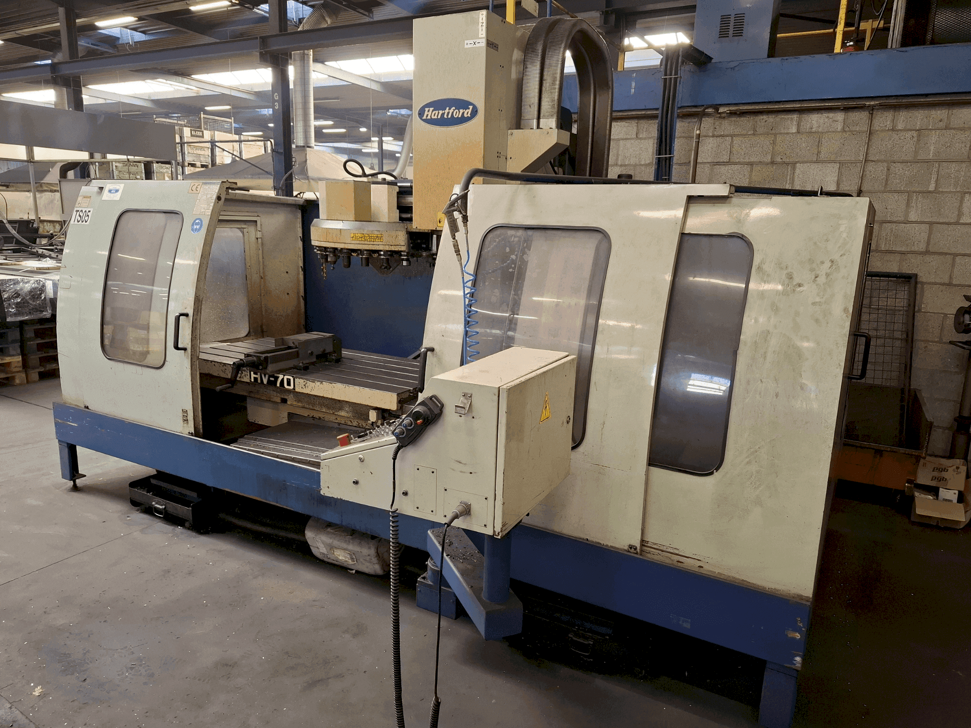 Masina HARTFORD HV-70S eestvaade