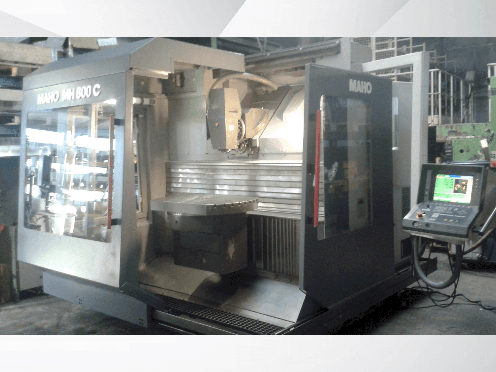 Masina MAHO MH 800 C eestvaade