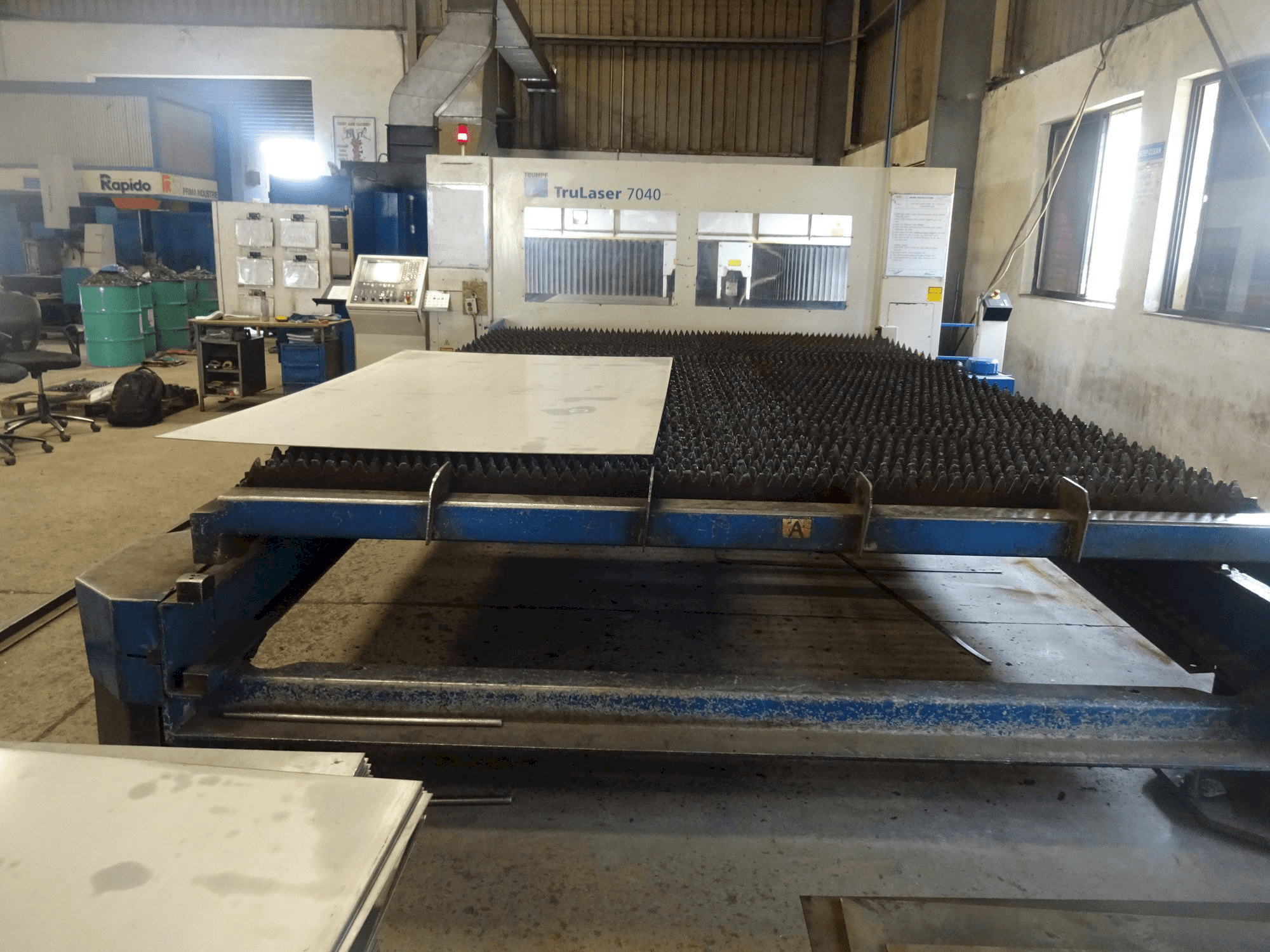 Masina Trumpf TruLaser 7040 eestvaade